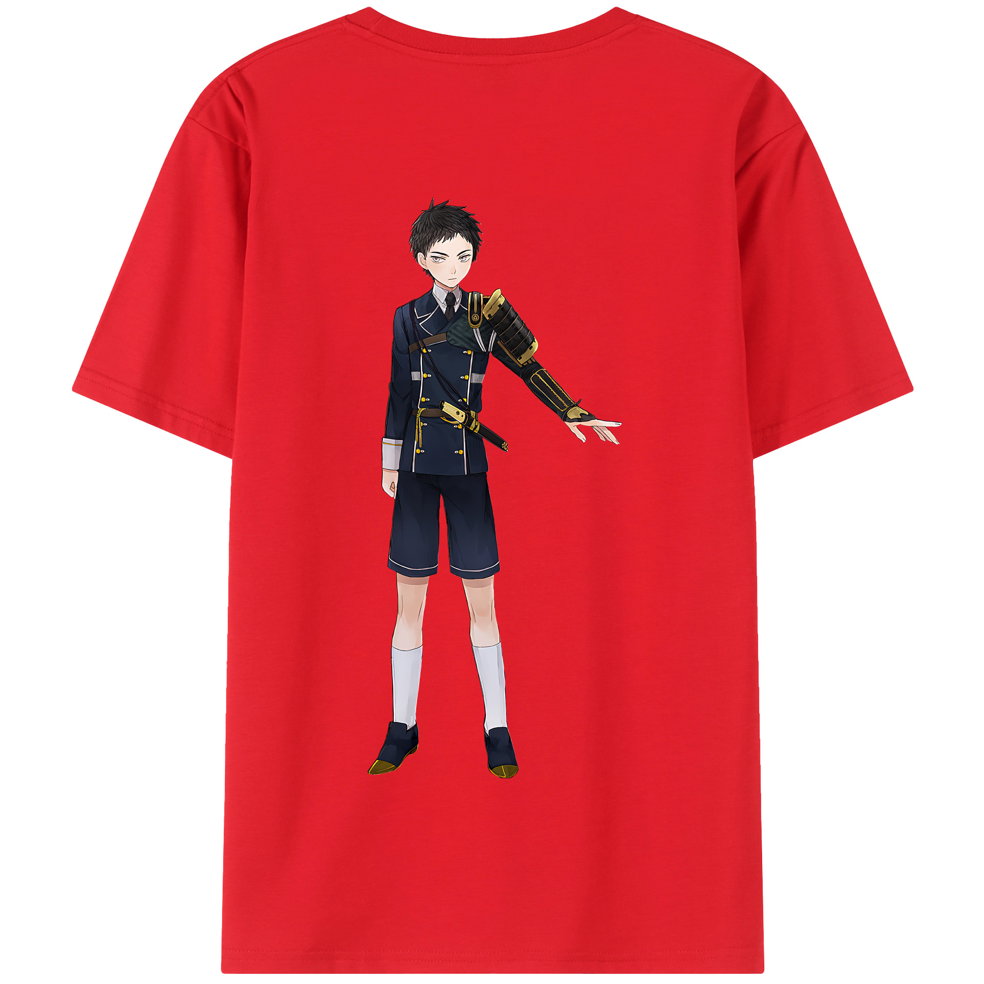 （画像用） 刀剣乱舞 Touken Ranbu 綿100％半袖Tシャツ（背面プリント）