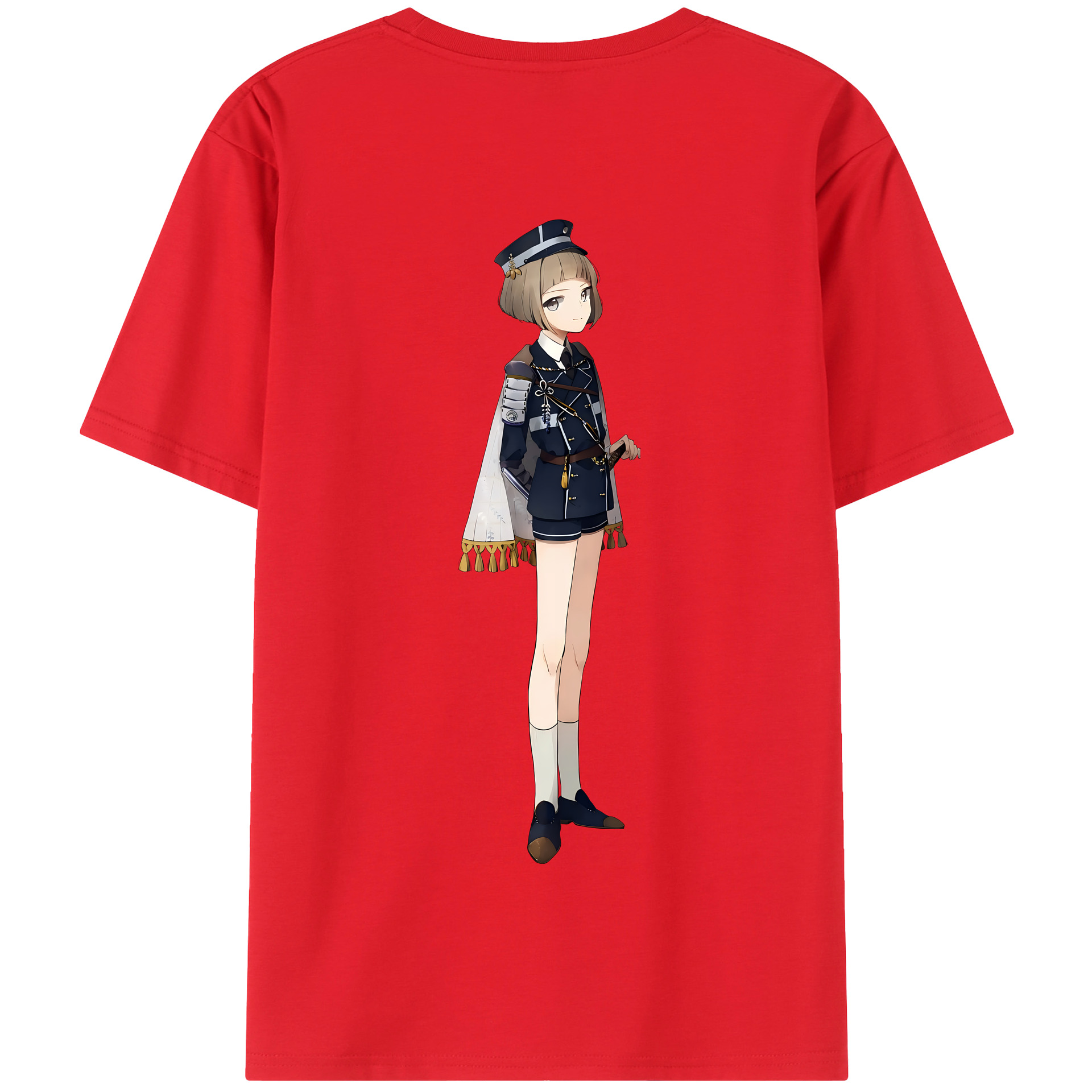 （画像用） 刀剣乱舞 Touken Ranbu 綿100％半袖Tシャツ（背面プリント）