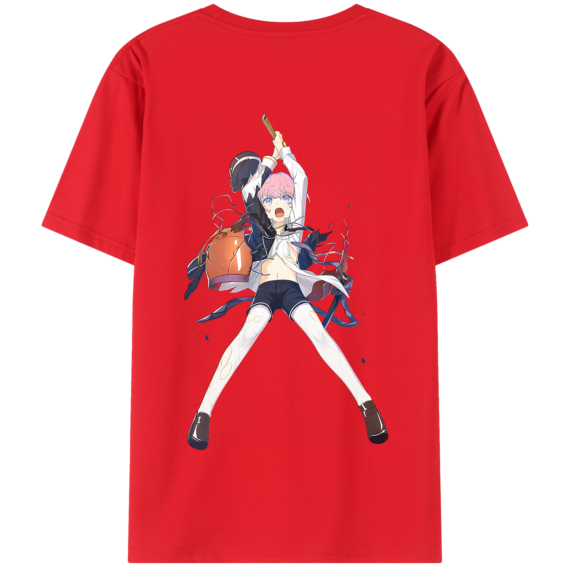 （画像用） 刀剣乱舞 Touken Ranbu 綿100％半袖Tシャツ（背面プリント）