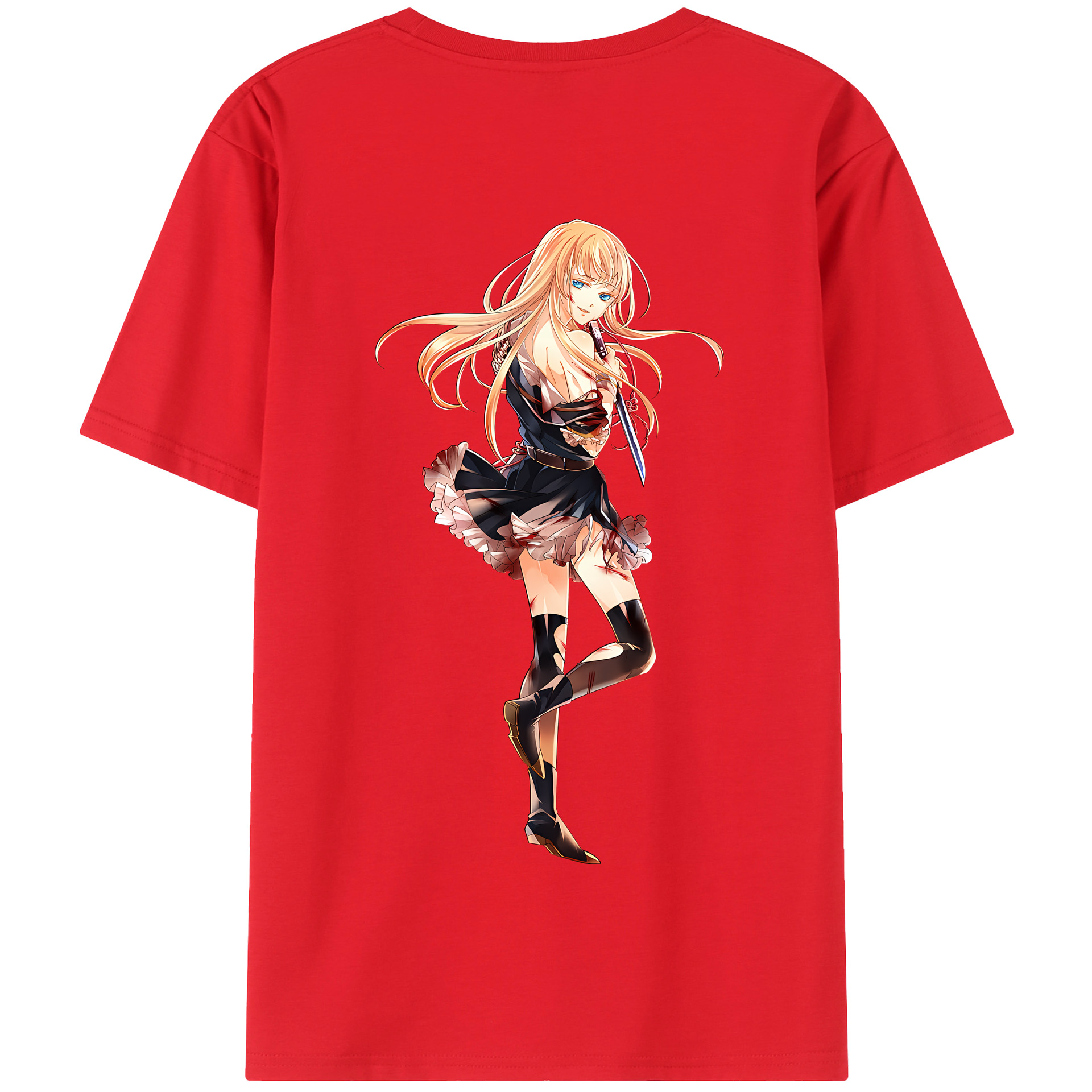 （画像用） 刀剣乱舞 Touken Ranbu 綿100％半袖Tシャツ（背面プリント）