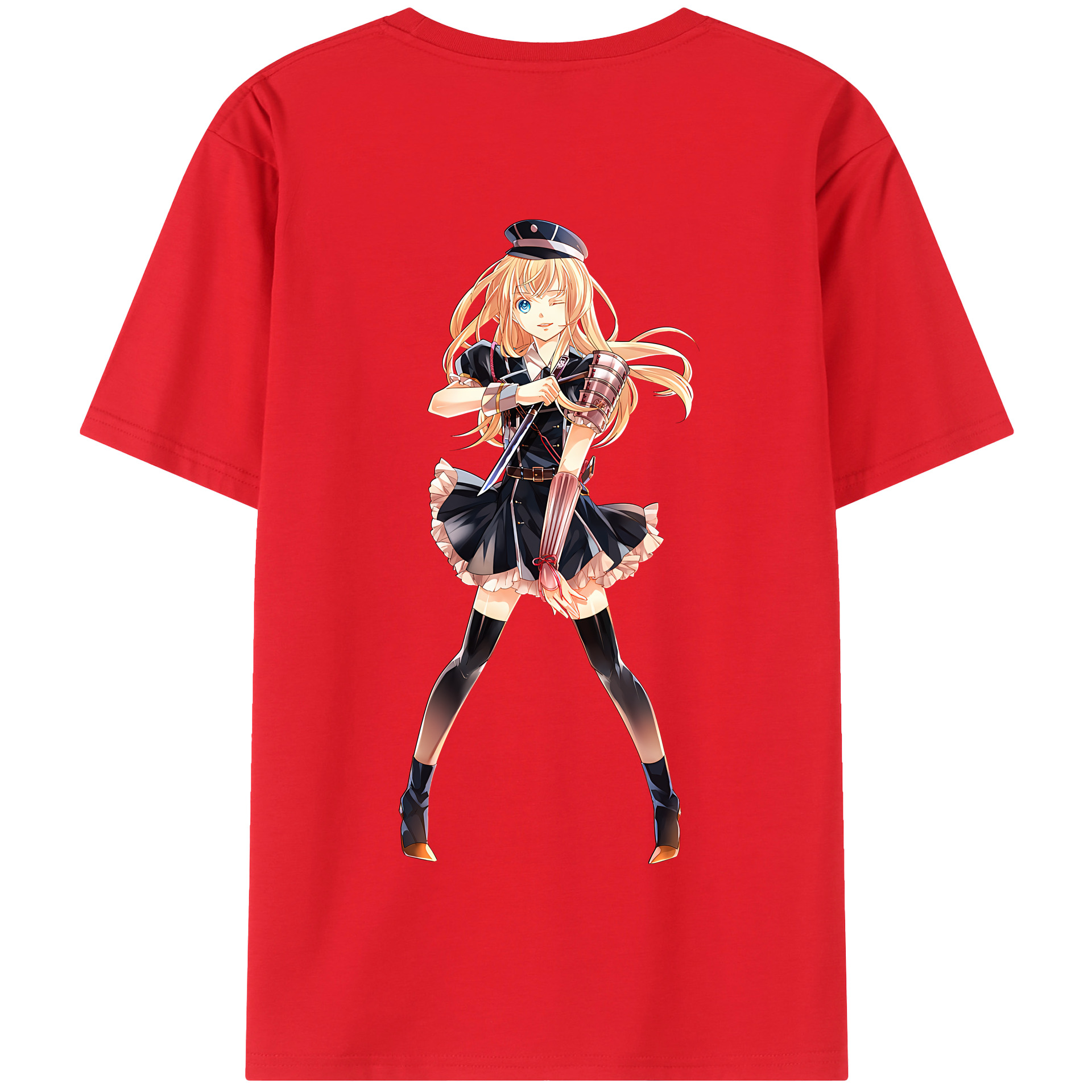 （画像用） 刀剣乱舞 Touken Ranbu 綿100％半袖Tシャツ（背面プリント）