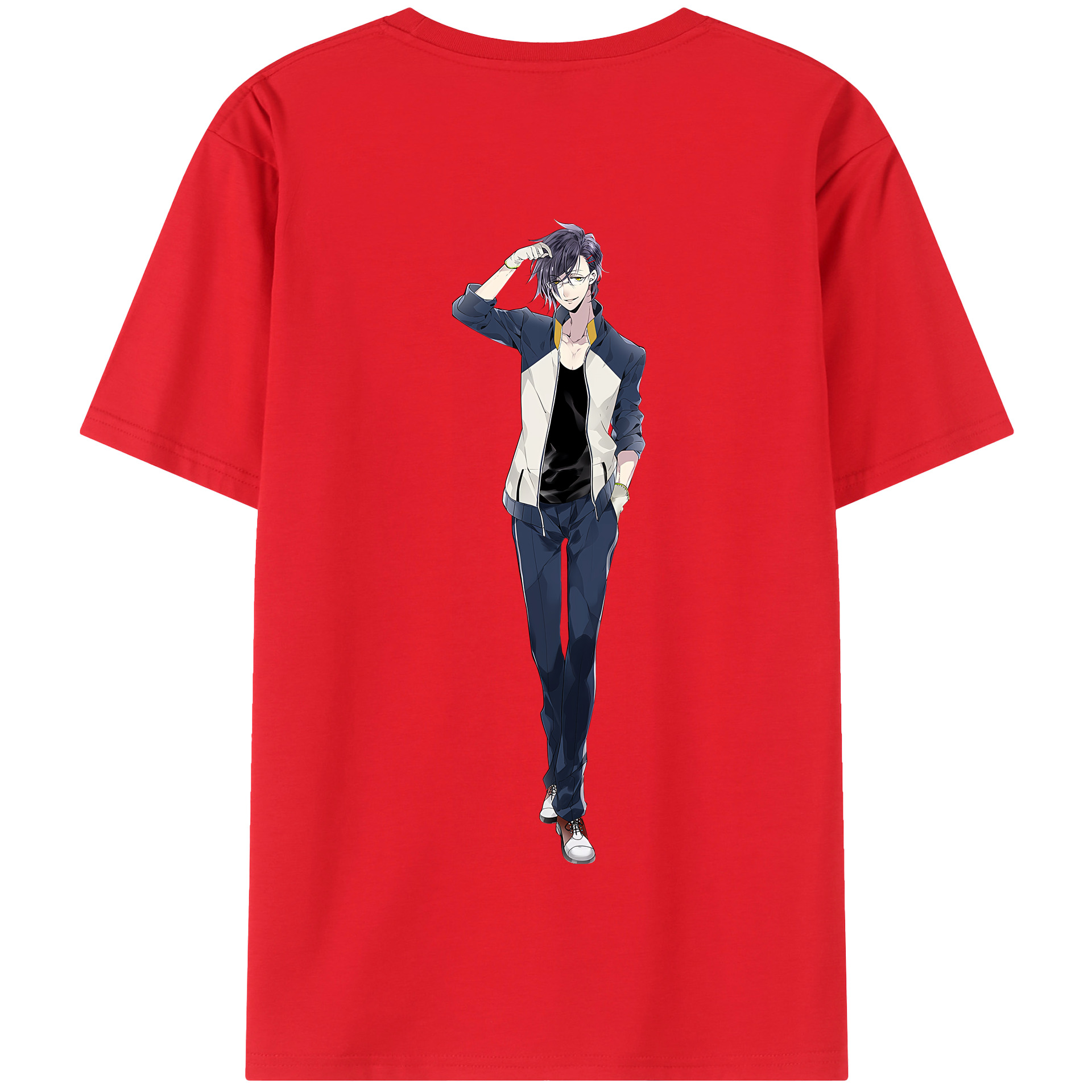 （画像用） 刀剣乱舞 Touken Ranbu 綿100％半袖Tシャツ（背面プリント）
