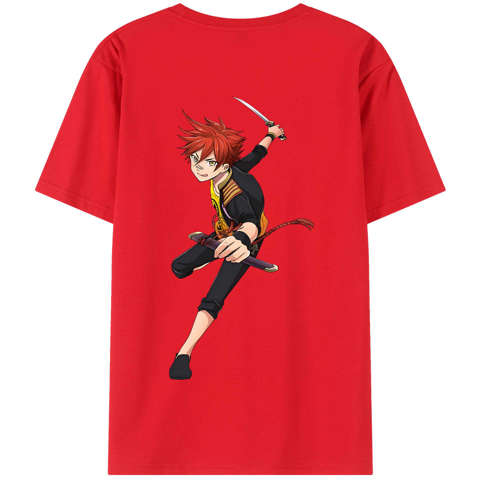 （画像用） 刀剣乱舞 Touken Ranbu 綿100％半袖Tシャツ（背面プリント）
