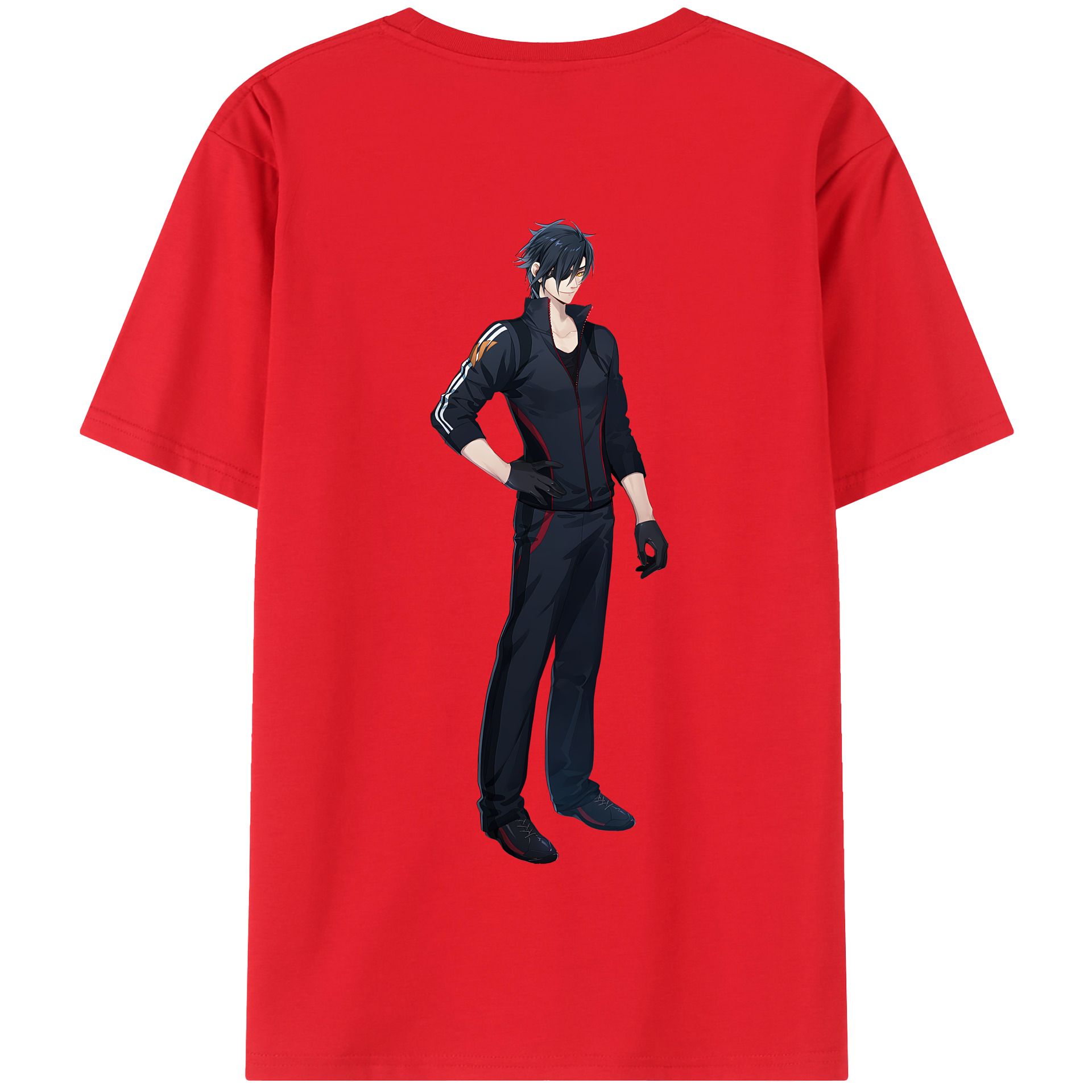 （画像用） 刀剣乱舞 Touken Ranbu 綿100％半袖Tシャツ（背面プリント）