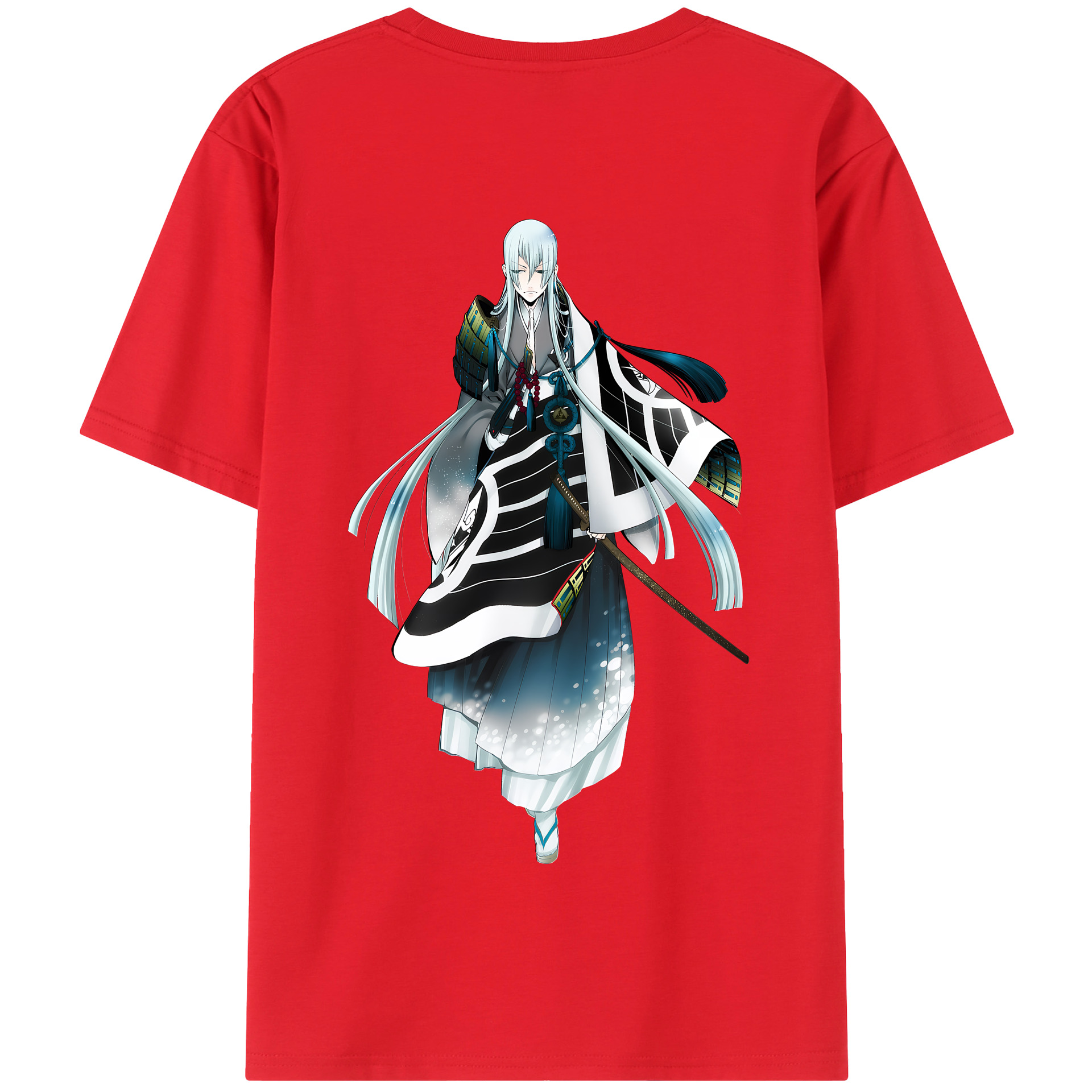 （画像用） 刀剣乱舞 Touken Ranbu 綿100％半袖Tシャツ（背面プリント）