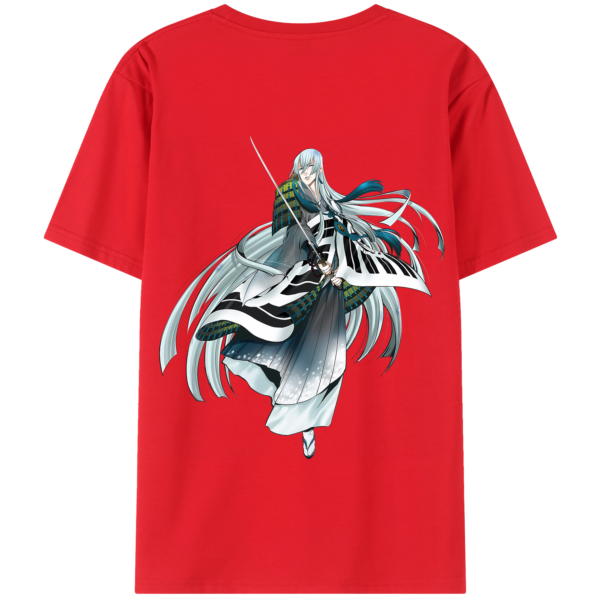（画像用） 刀剣乱舞 Touken Ranbu 綿100％半袖Tシャツ（背面プリント）