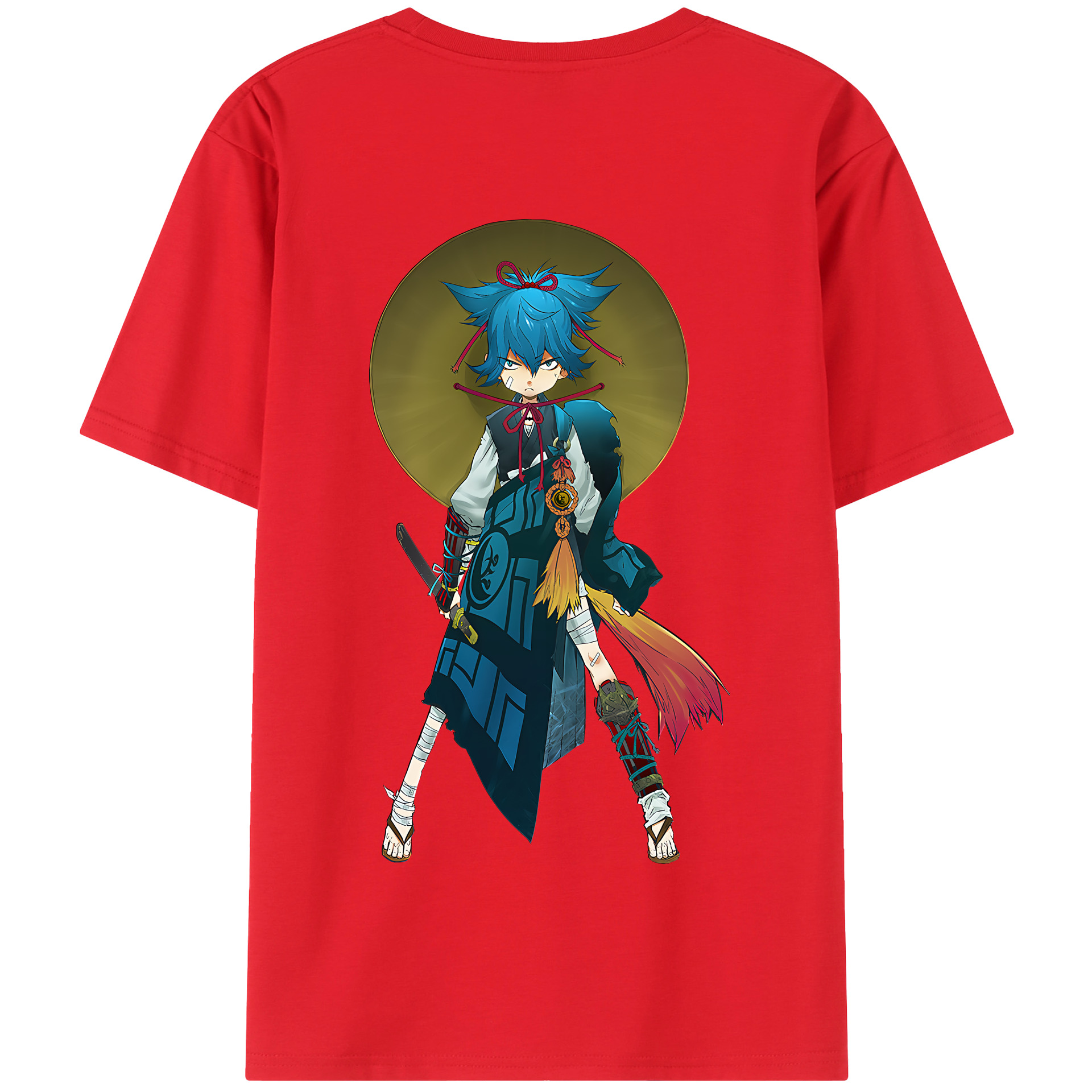 （画像用） 刀剣乱舞 Touken Ranbu 綿100％半袖Tシャツ（背面プリント）