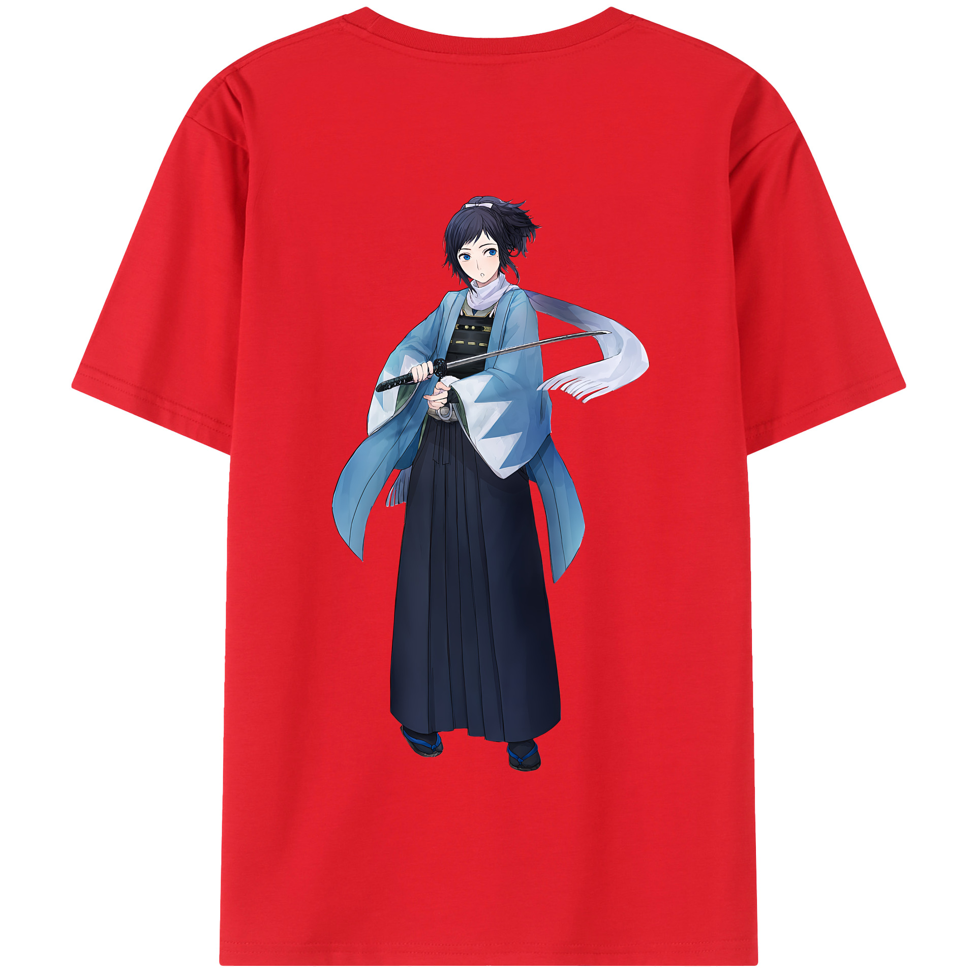 （画像用） 刀剣乱舞 Touken Ranbu 綿100％半袖Tシャツ（背面プリント）
