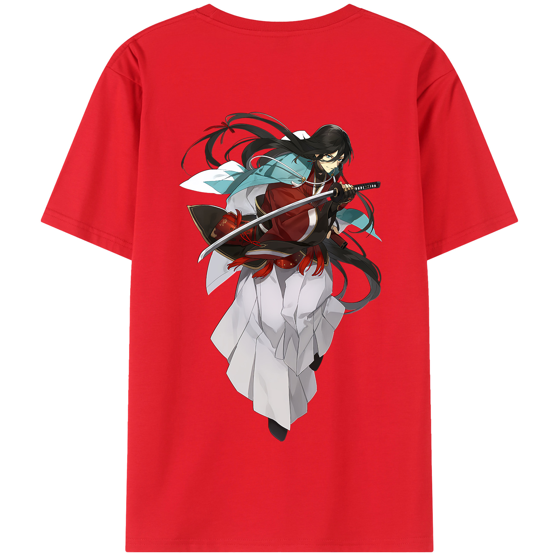 （画像用） 刀剣乱舞 Touken Ranbu 綿100％半袖Tシャツ（背面プリント）
