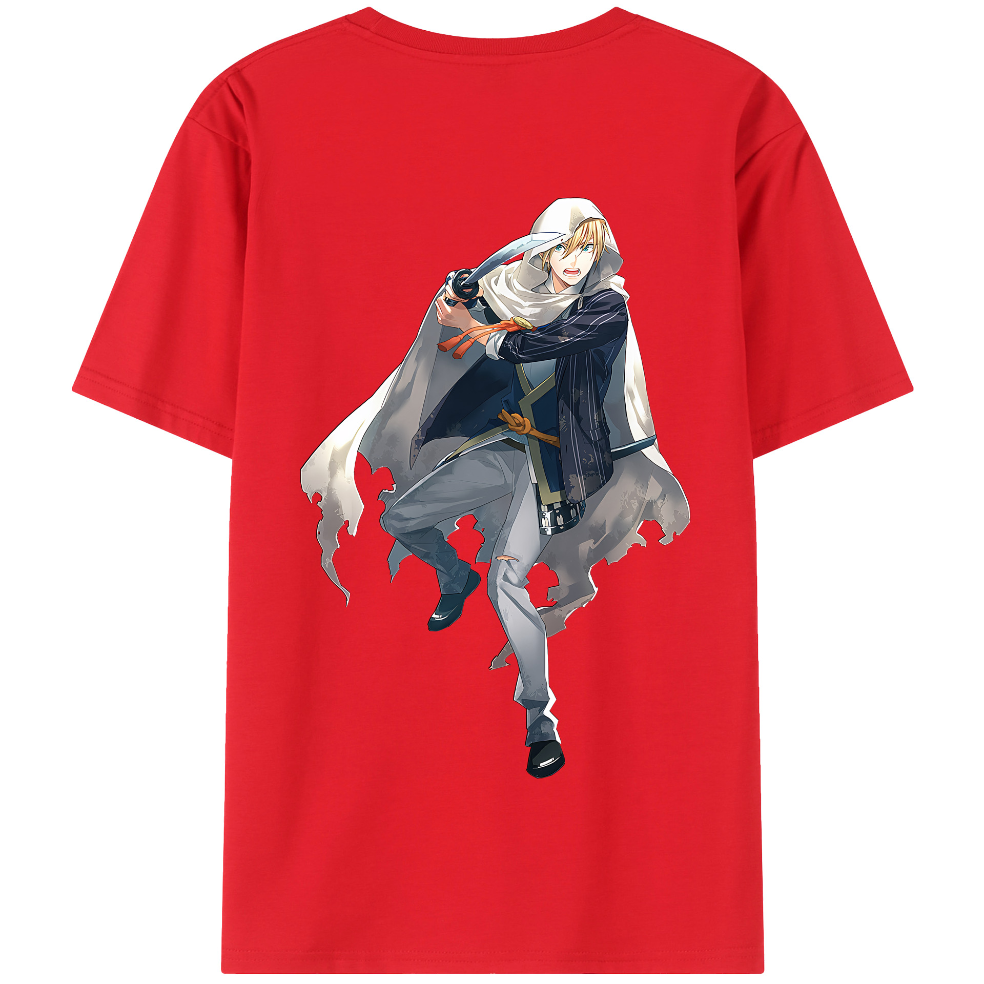 （画像用） 刀剣乱舞 Touken Ranbu 綿100％半袖Tシャツ（背面プリント）