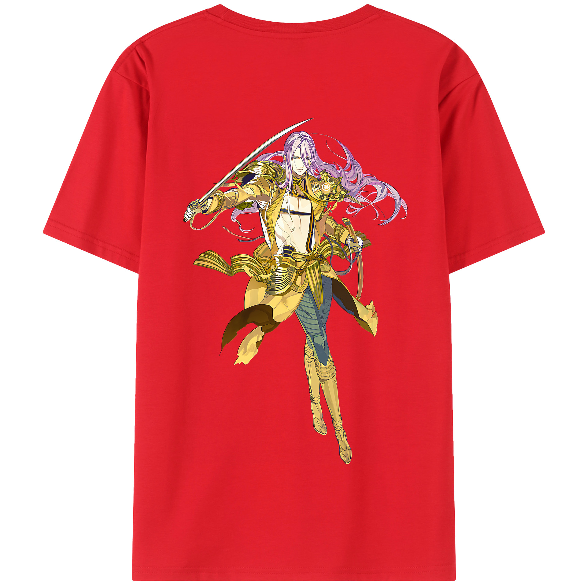（画像用） 刀剣乱舞 Touken Ranbu 綿100％半袖Tシャツ（背面プリント）