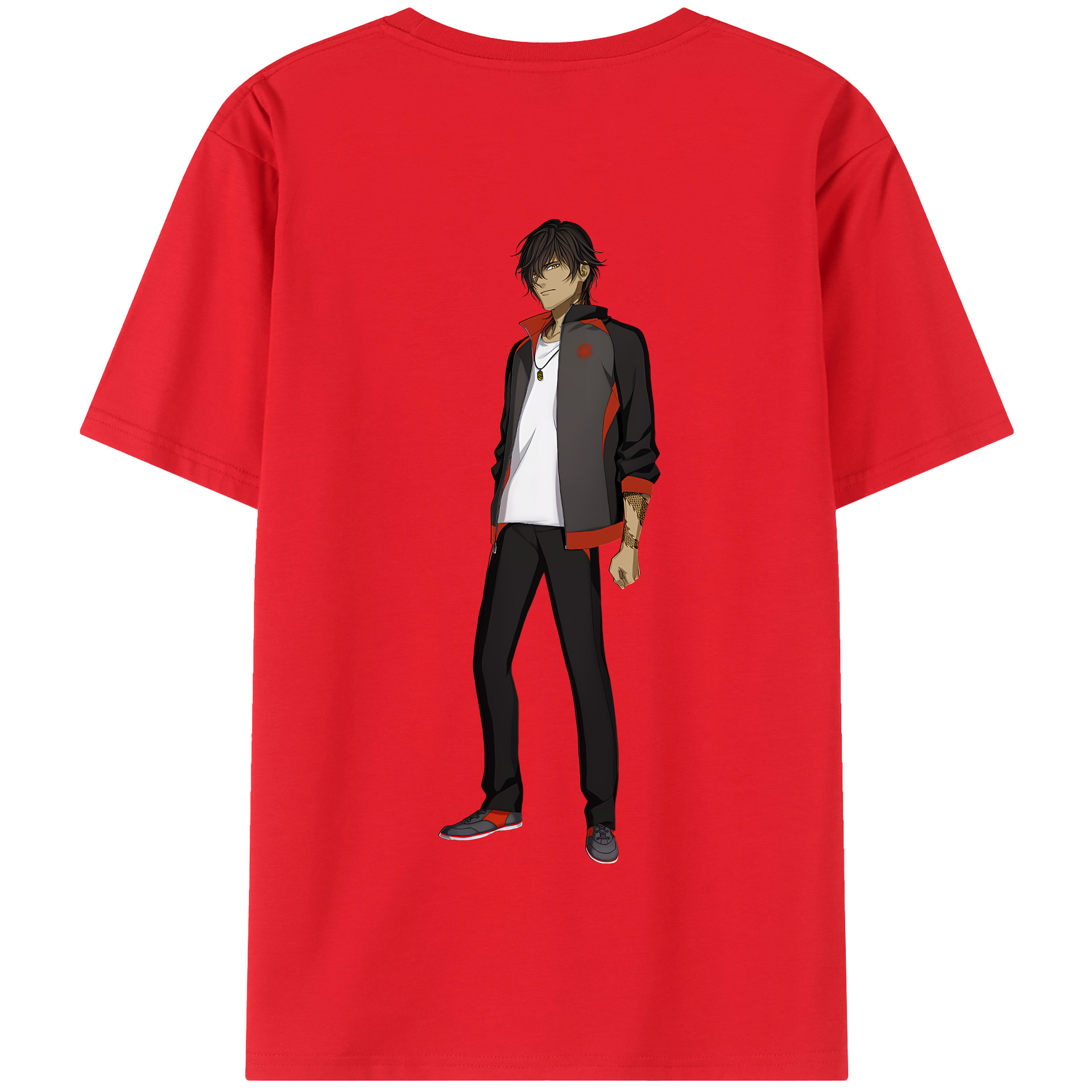 （画像用） 刀剣乱舞 Touken Ranbu 綿100％半袖Tシャツ（背面プリント）