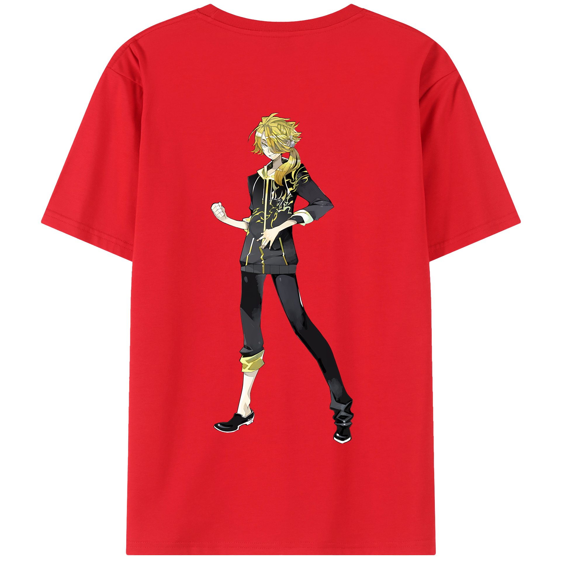 （画像用） 刀剣乱舞 Touken Ranbu 綿100％半袖Tシャツ（背面プリント）