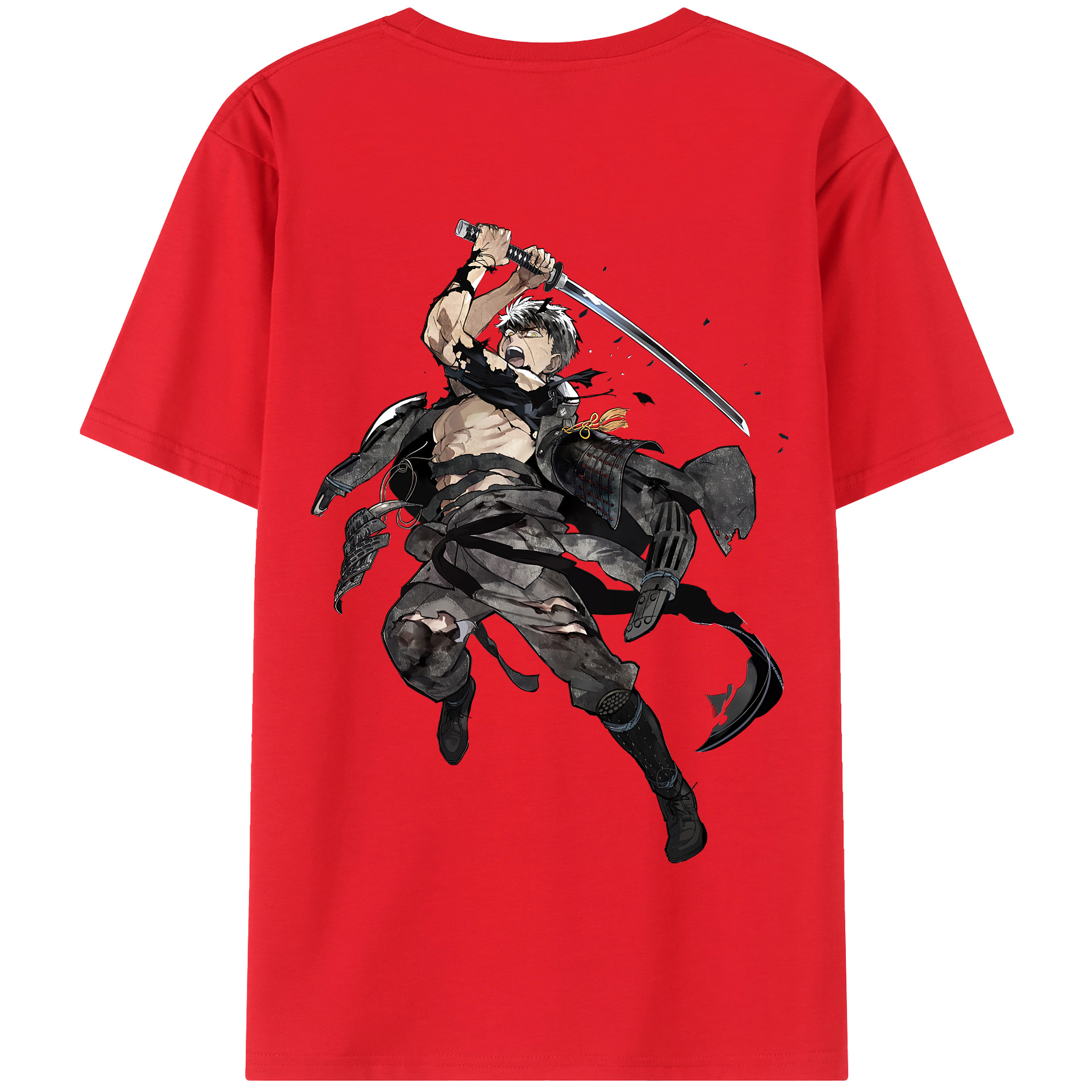 （画像用） 刀剣乱舞 Touken Ranbu 綿100％半袖Tシャツ（背面プリント）