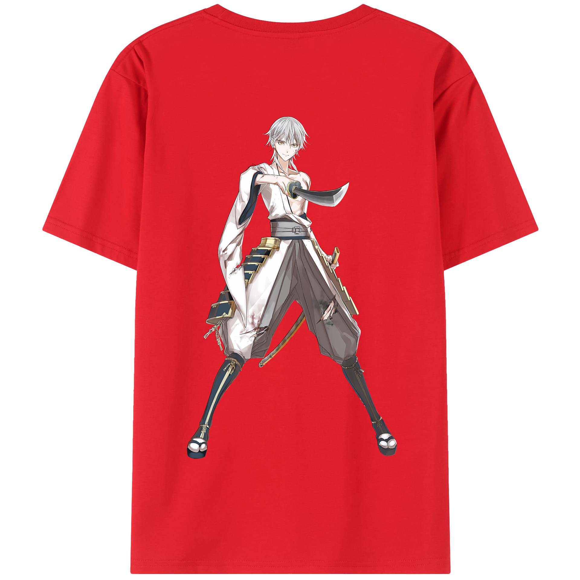 （画像用） 刀剣乱舞 Touken Ranbu 綿100％半袖Tシャツ（背面プリント）