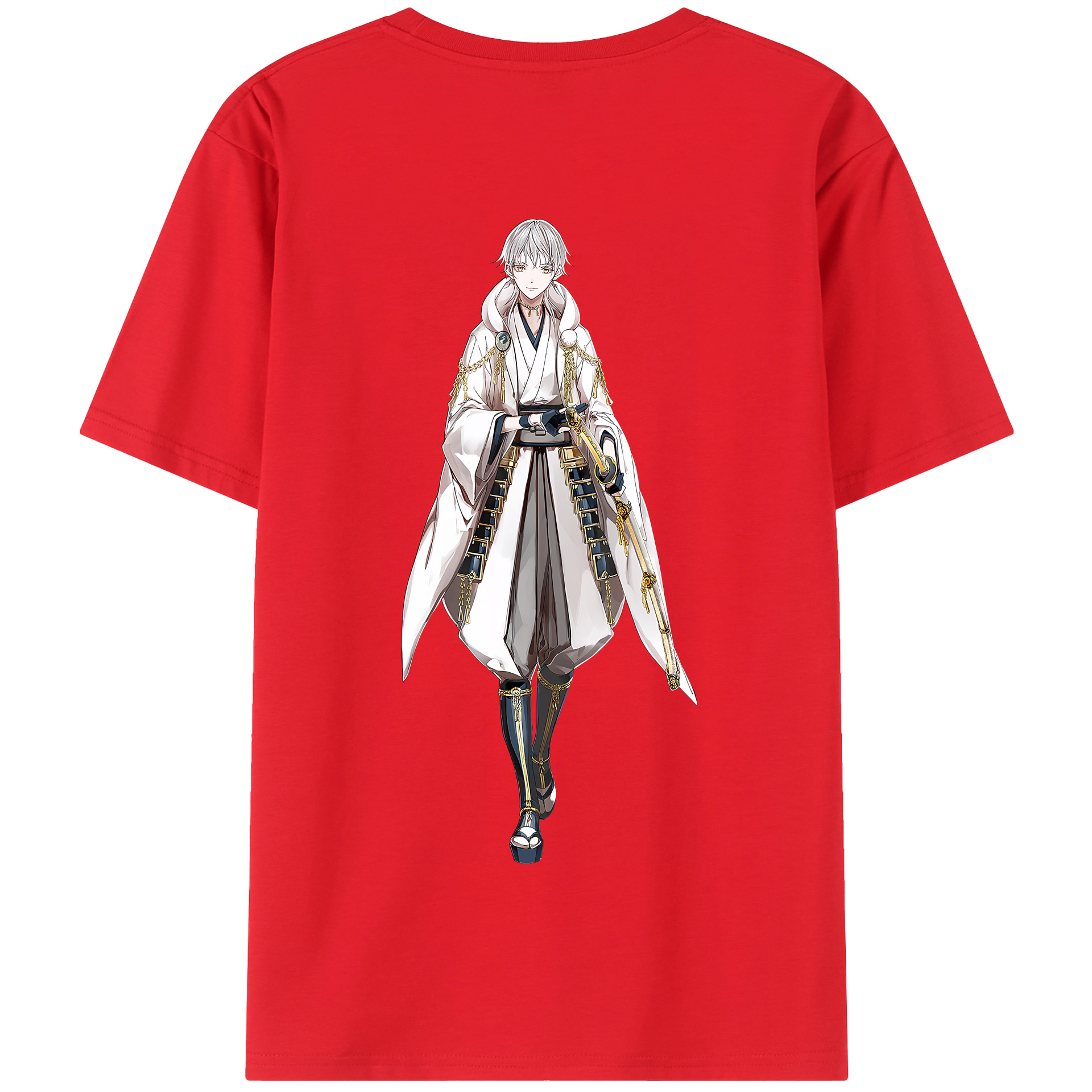 （画像用） 刀剣乱舞 Touken Ranbu 綿100％半袖Tシャツ（背面プリント）