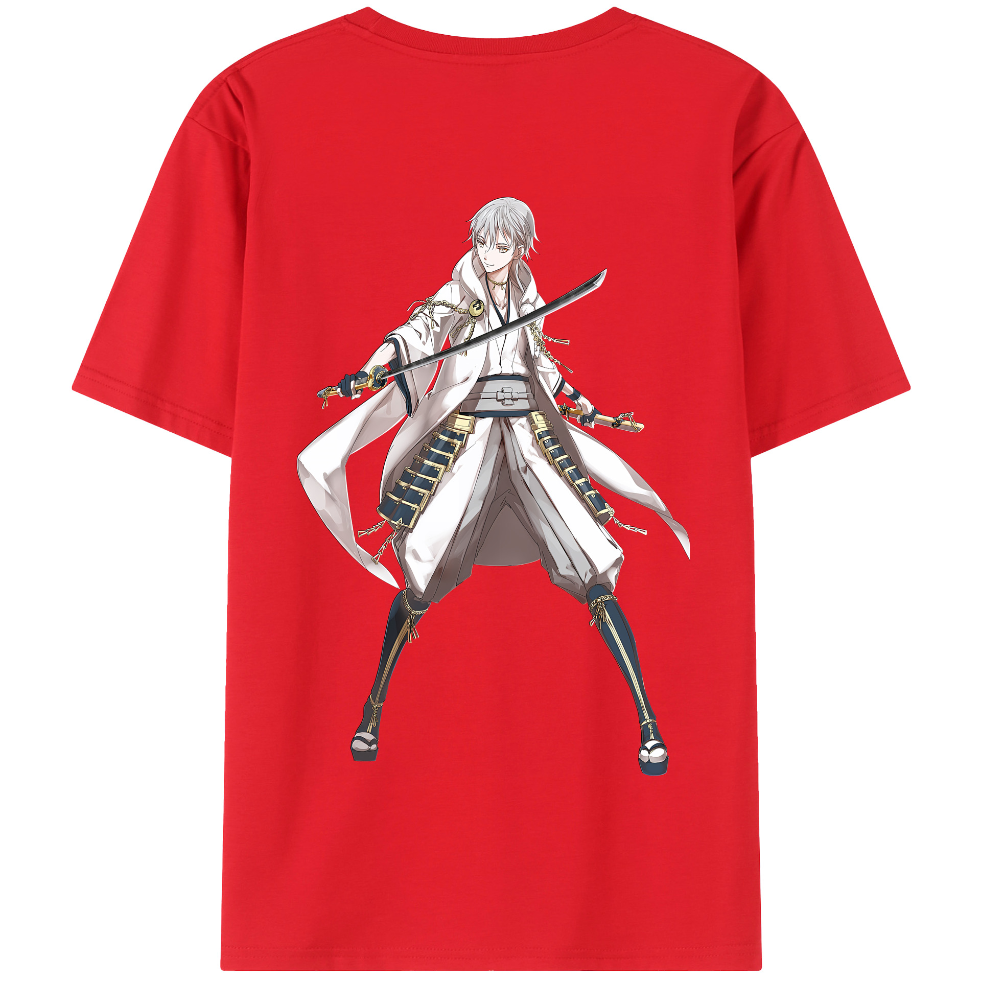 （画像用） 刀剣乱舞 Touken Ranbu 綿100％半袖Tシャツ（背面プリント）