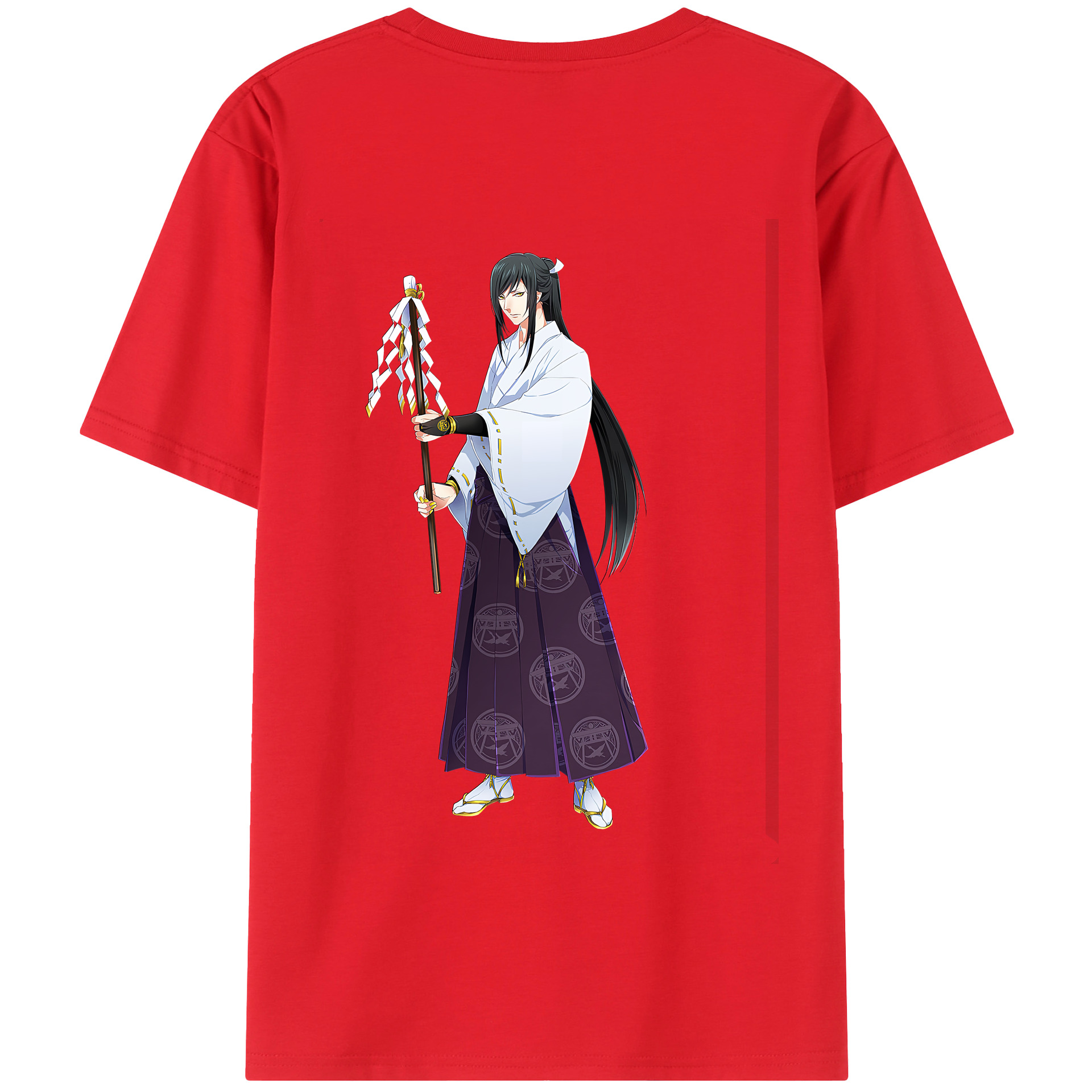 （画像用） 刀剣乱舞 Touken Ranbu 綿100％半袖Tシャツ（背面プリント）