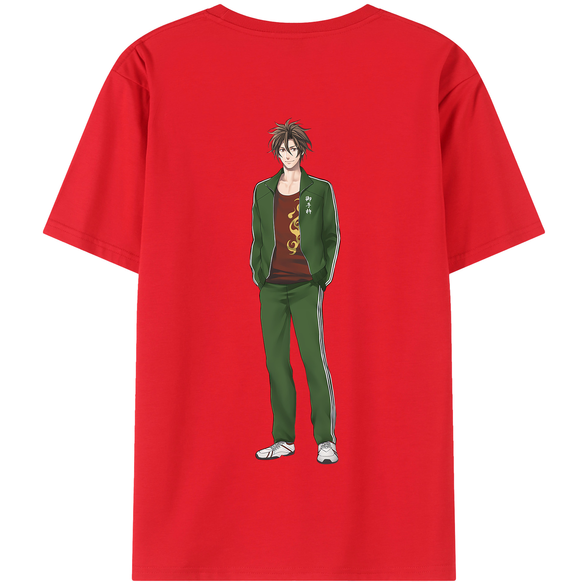 （画像用） 刀剣乱舞 Touken Ranbu 綿100％半袖Tシャツ（背面プリント）