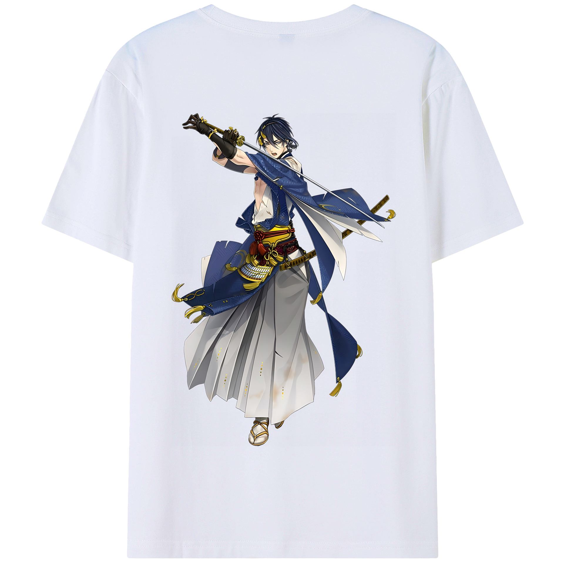 （画像用） 刀剣乱舞 Touken Ranbu 綿100％半袖Tシャツ（背面プリント）