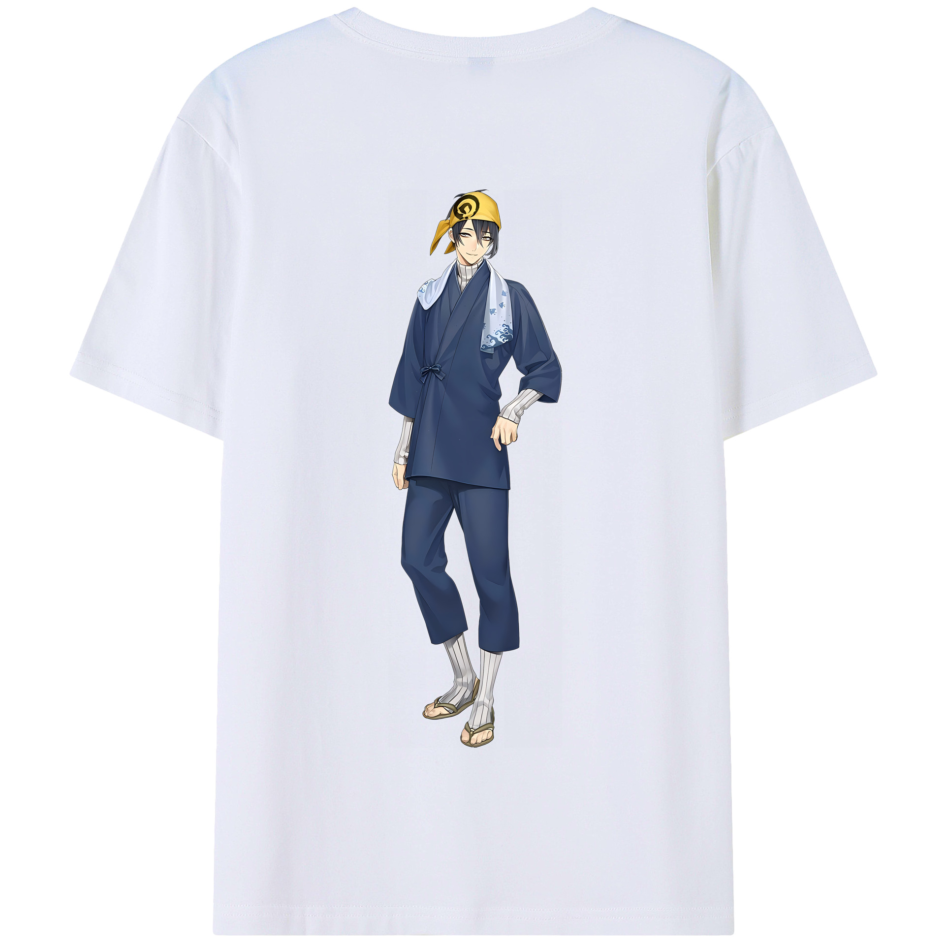 （画像用） 刀剣乱舞 Touken Ranbu 綿100％半袖Tシャツ（背面プリント）