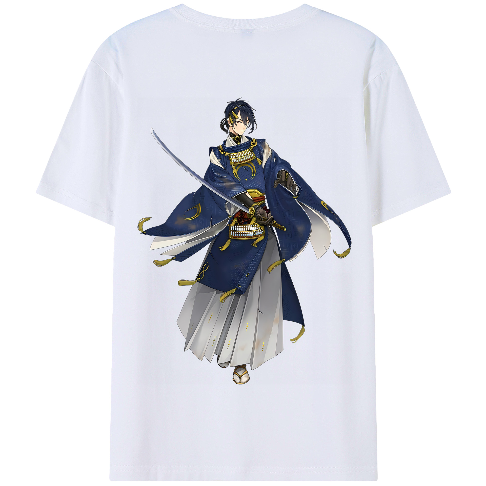 （画像用） 刀剣乱舞 Touken Ranbu 綿100％半袖Tシャツ（背面プリント）