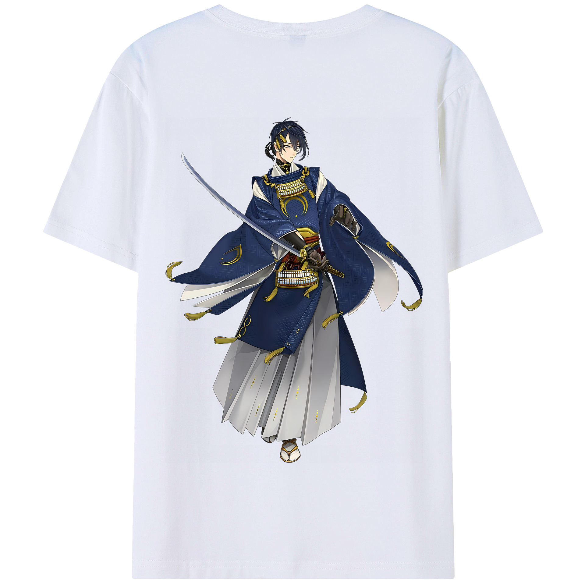 （画像用） 刀剣乱舞 Touken Ranbu 綿100％半袖Tシャツ（背面プリント）
