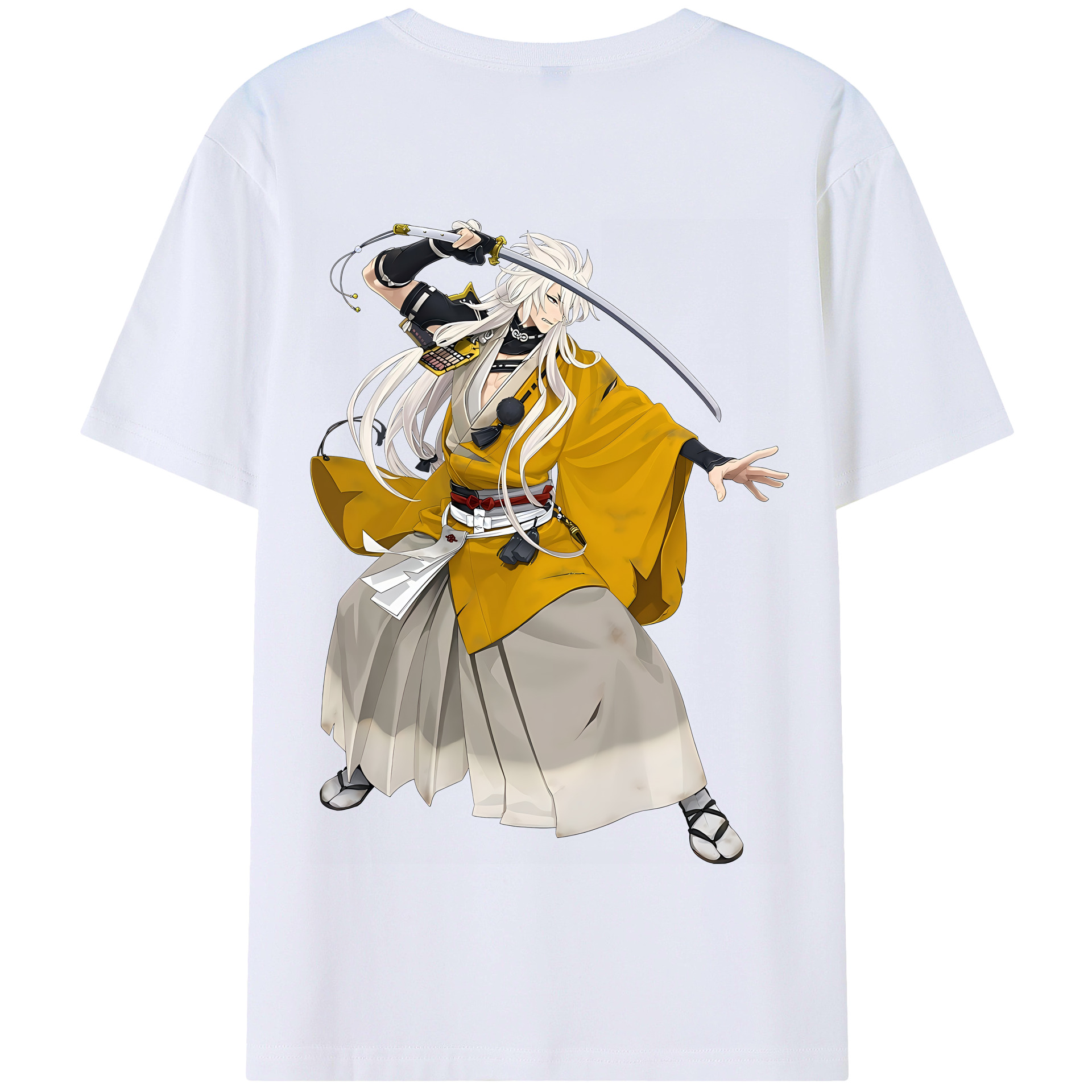 （画像用） 刀剣乱舞 Touken Ranbu 綿100％半袖Tシャツ（背面プリント）