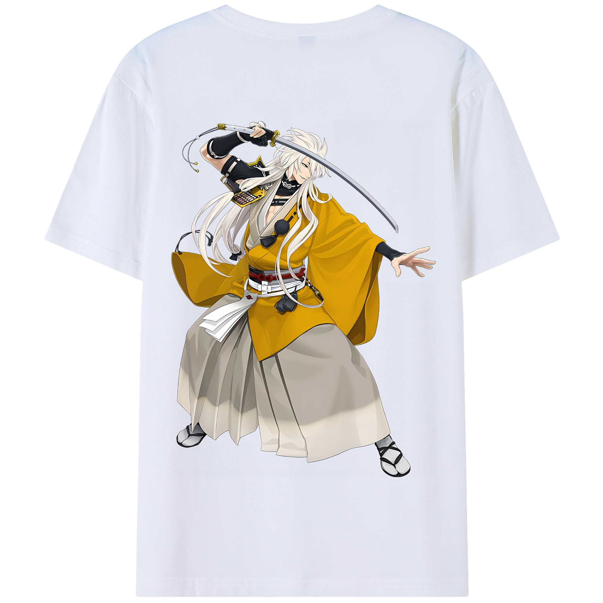 （画像用） 刀剣乱舞 Touken Ranbu 綿100％半袖Tシャツ（背面プリント）