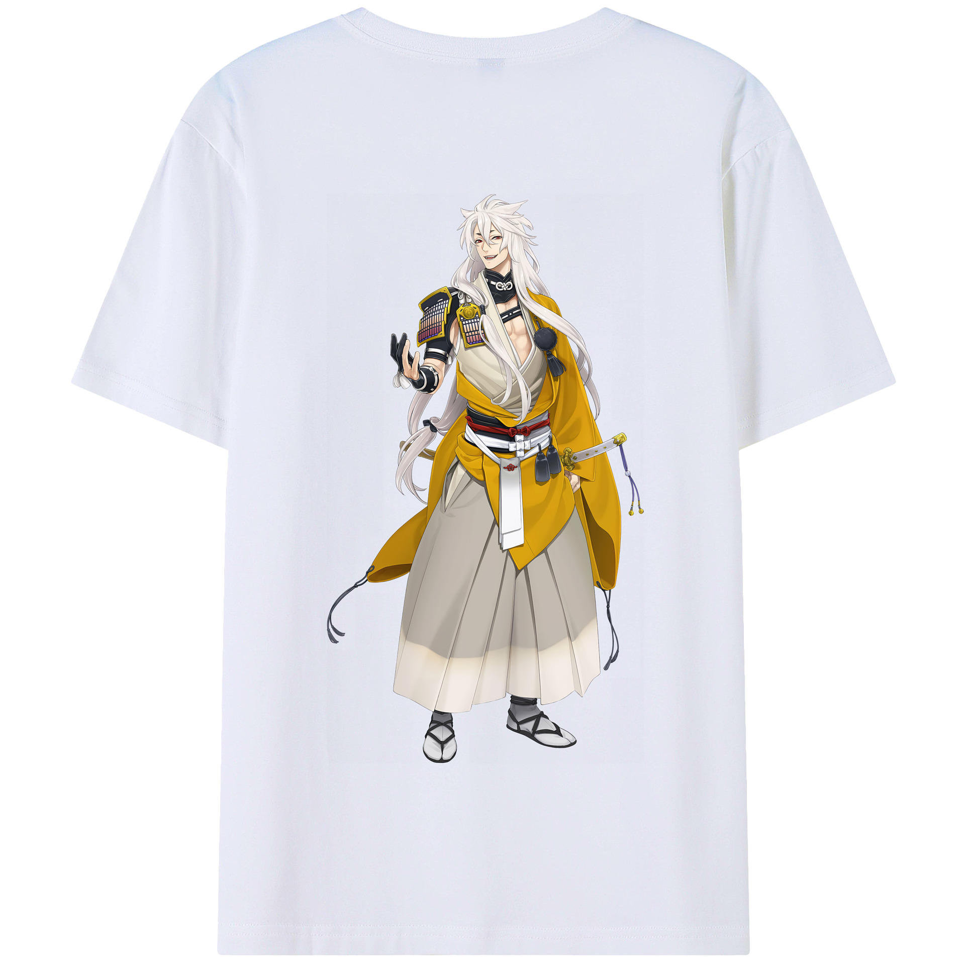 （画像用） 刀剣乱舞 Touken Ranbu 綿100％半袖Tシャツ（背面プリント）