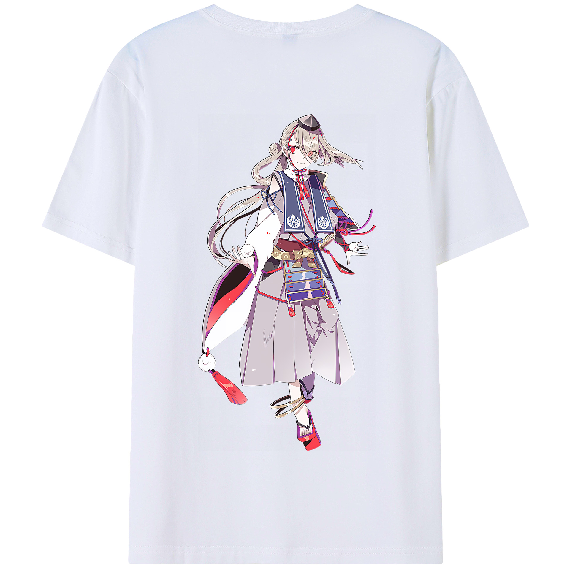 （画像用） 刀剣乱舞 Touken Ranbu 綿100％半袖Tシャツ（背面プリント）