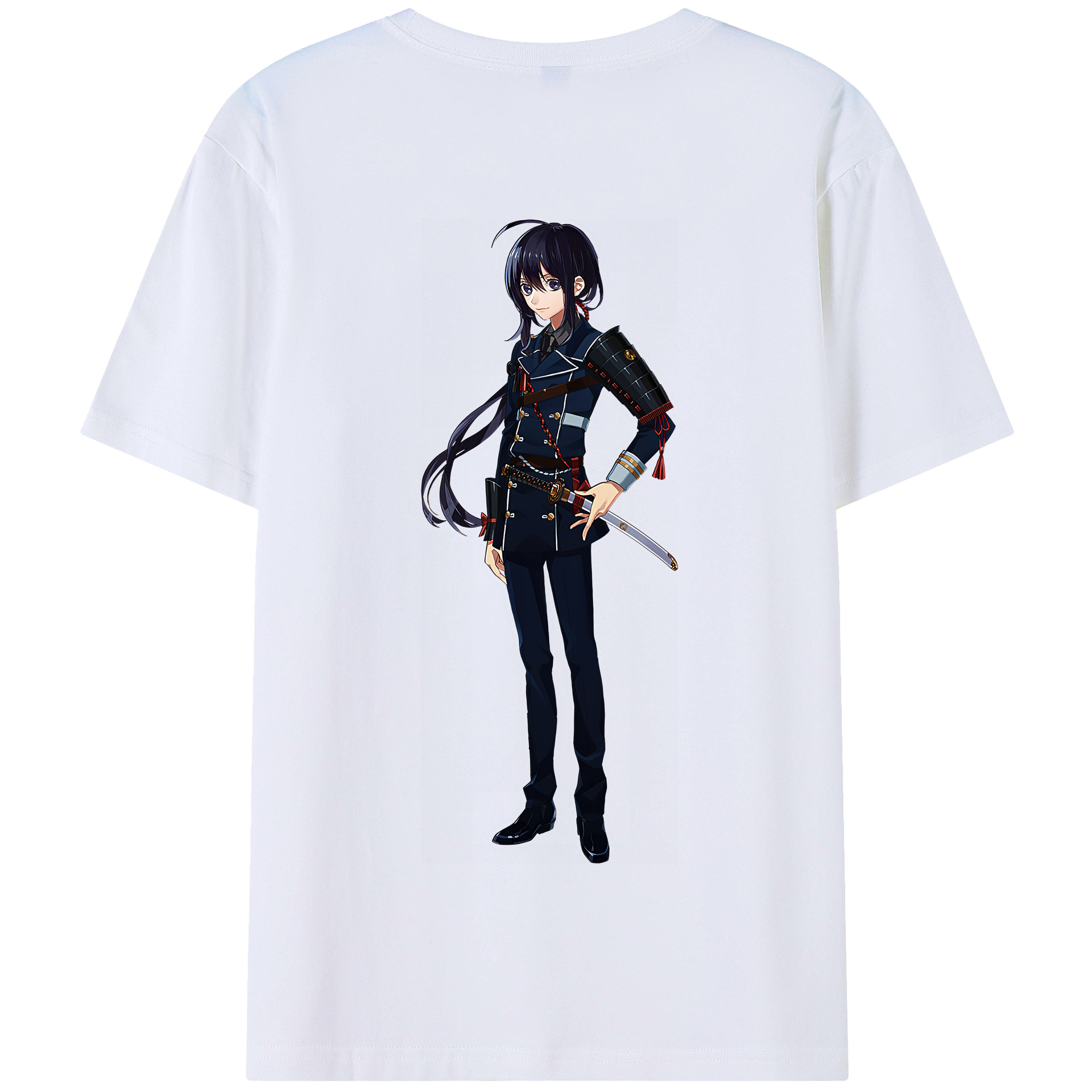 （画像用） 刀剣乱舞 Touken Ranbu 綿100％半袖Tシャツ（背面プリント）