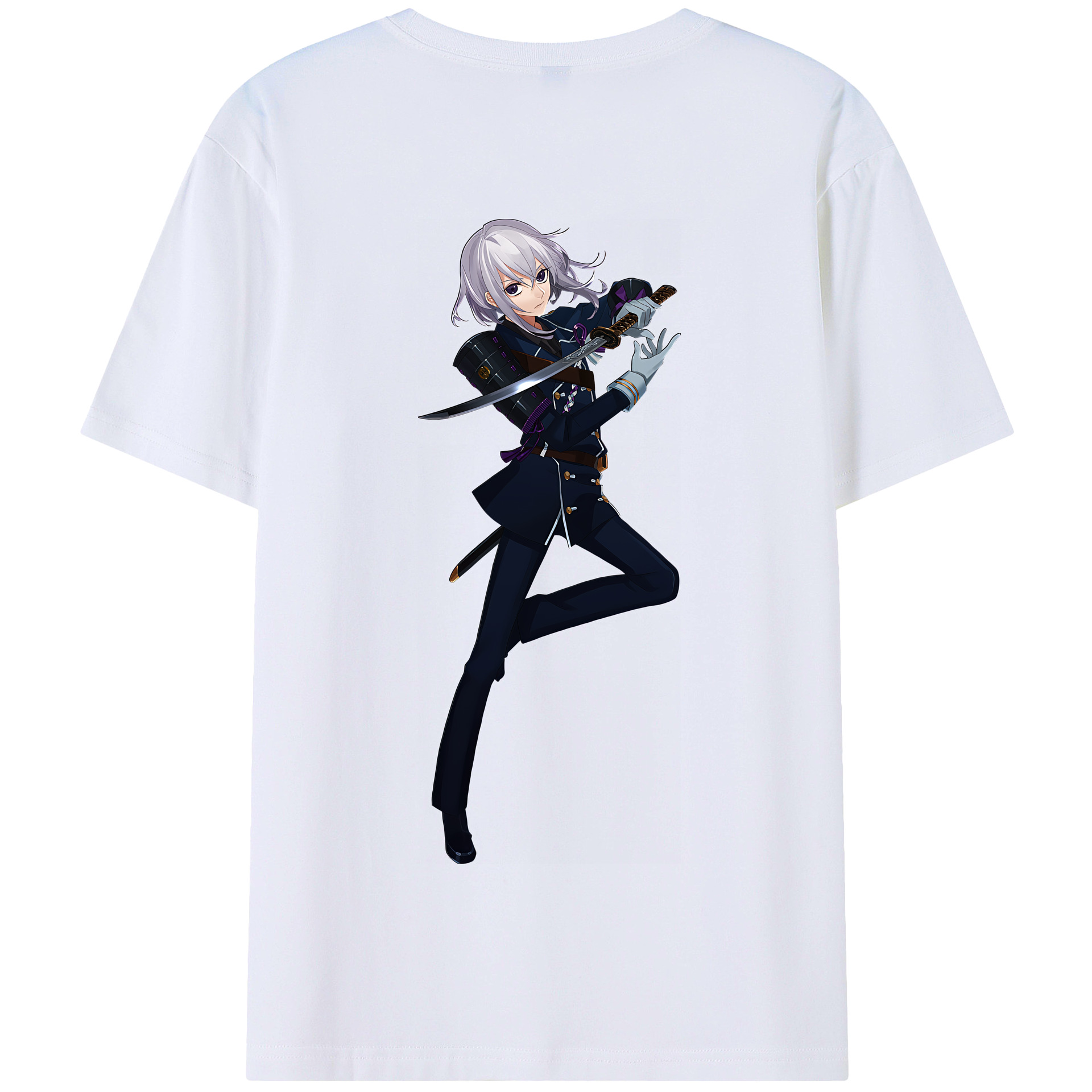 （画像用） 刀剣乱舞 Touken Ranbu 綿100％半袖Tシャツ（背面プリント）