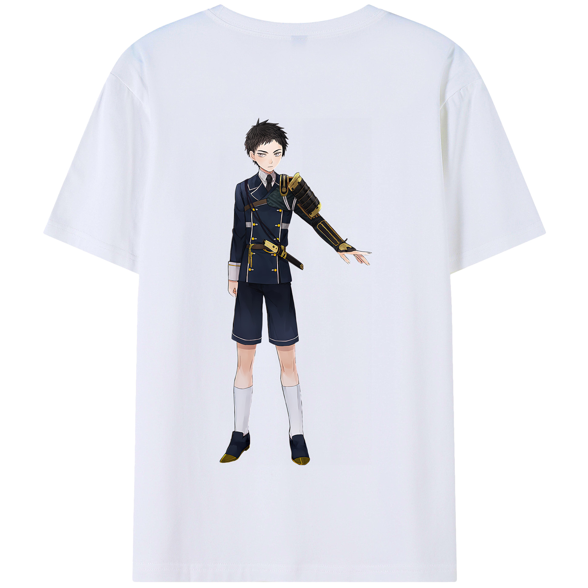 （画像用） 刀剣乱舞 Touken Ranbu 綿100％半袖Tシャツ（背面プリント）