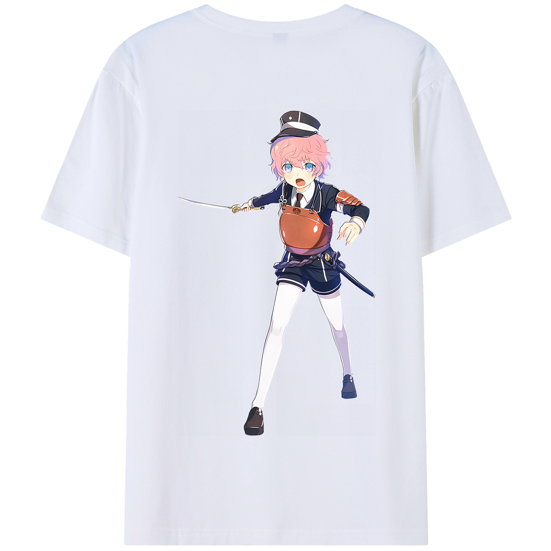 （画像用） 刀剣乱舞 Touken Ranbu 綿100％半袖Tシャツ（背面プリント）