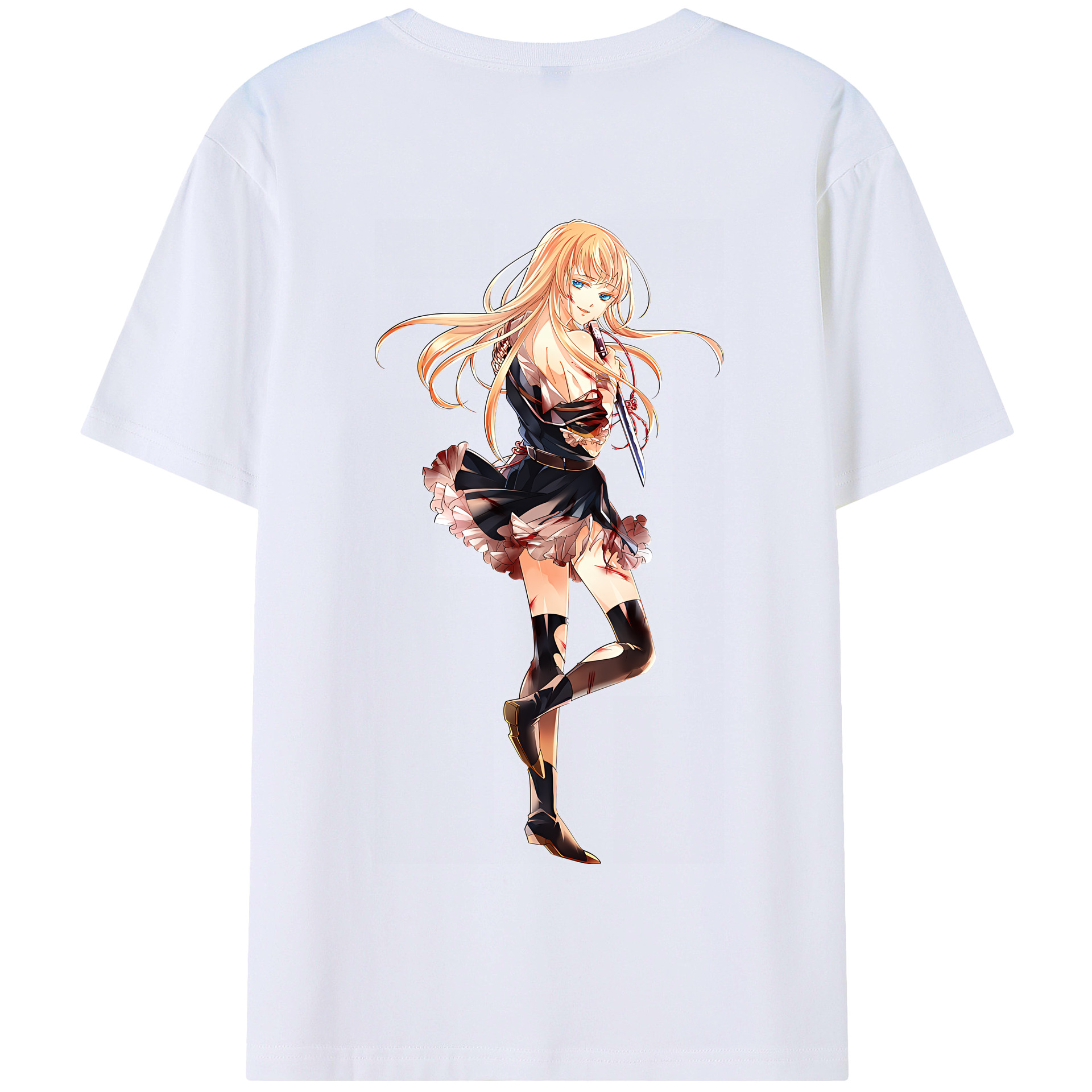 （画像用） 刀剣乱舞 Touken Ranbu 綿100％半袖Tシャツ（背面プリント）