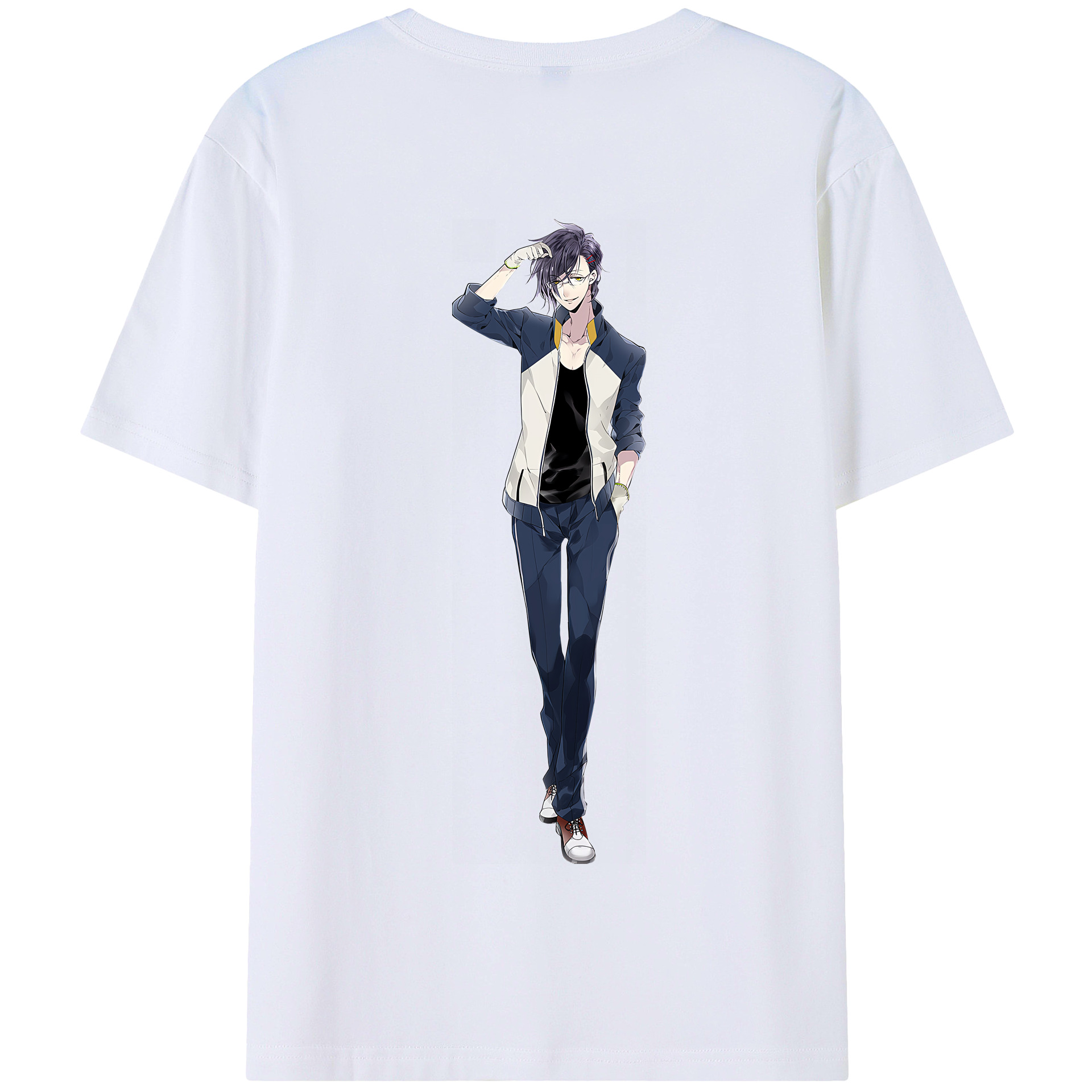 （画像用） 刀剣乱舞 Touken Ranbu 綿100％半袖Tシャツ（背面プリント）