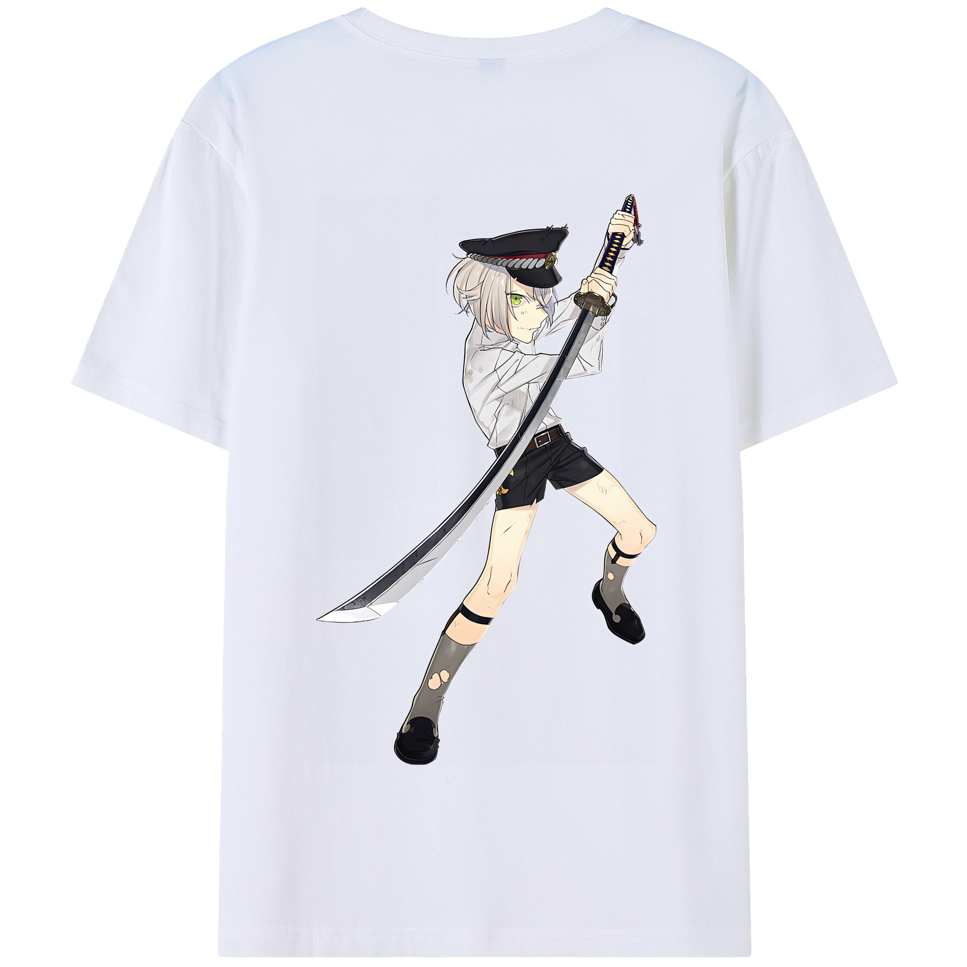 （画像用） 刀剣乱舞 Touken Ranbu 綿100％半袖Tシャツ（背面プリント）
