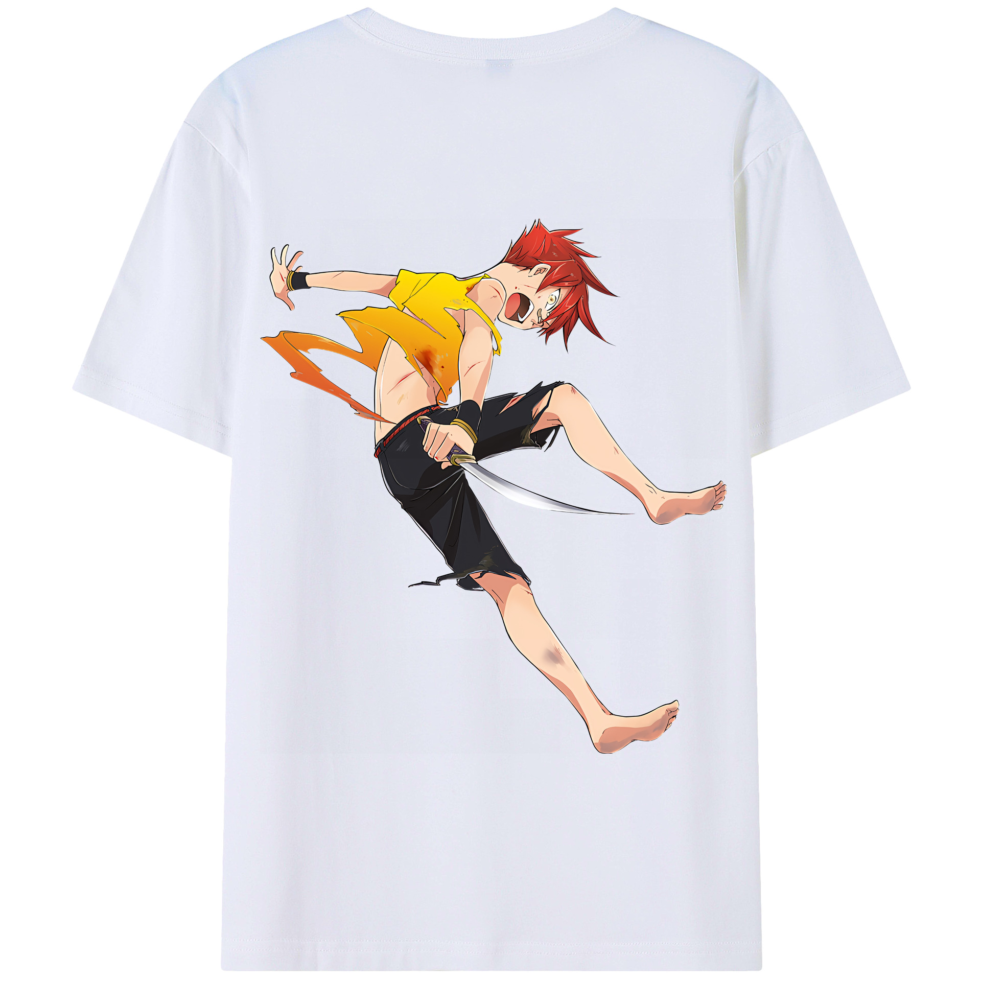 （画像用） 刀剣乱舞 Touken Ranbu 綿100％半袖Tシャツ（背面プリント）