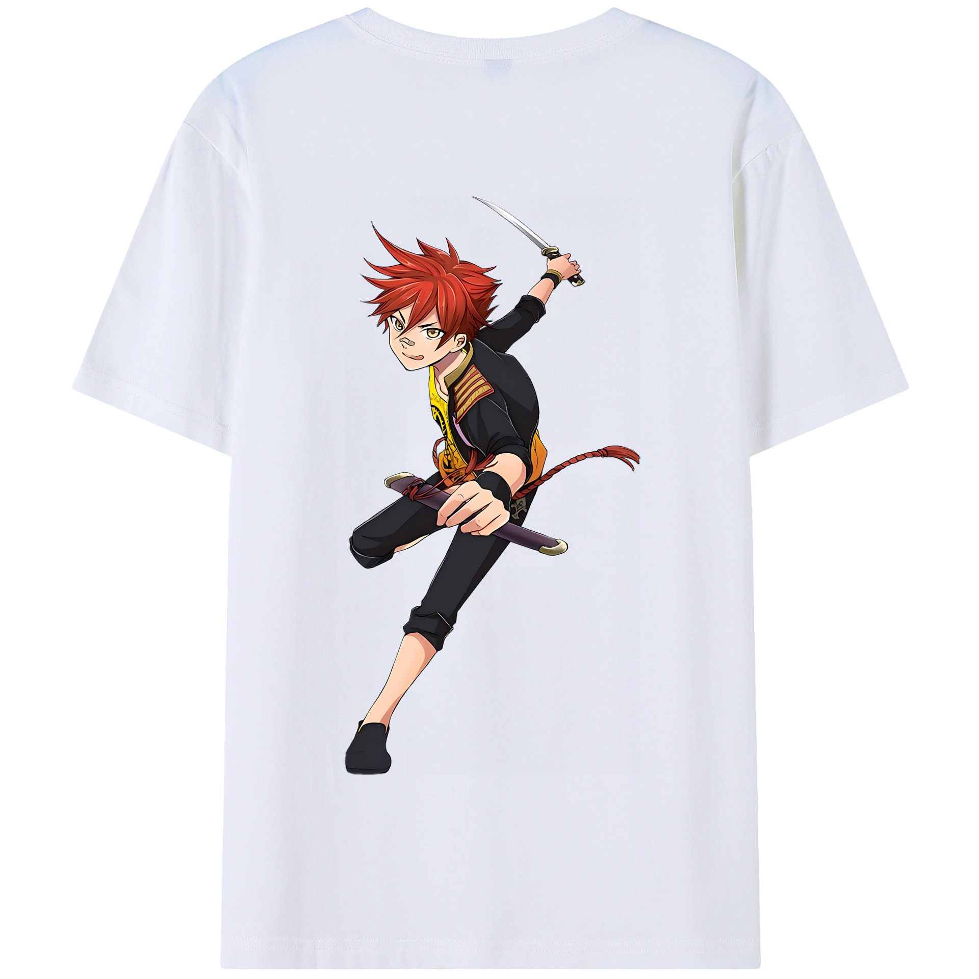 （画像用） 刀剣乱舞 Touken Ranbu 綿100％半袖Tシャツ（背面プリント）