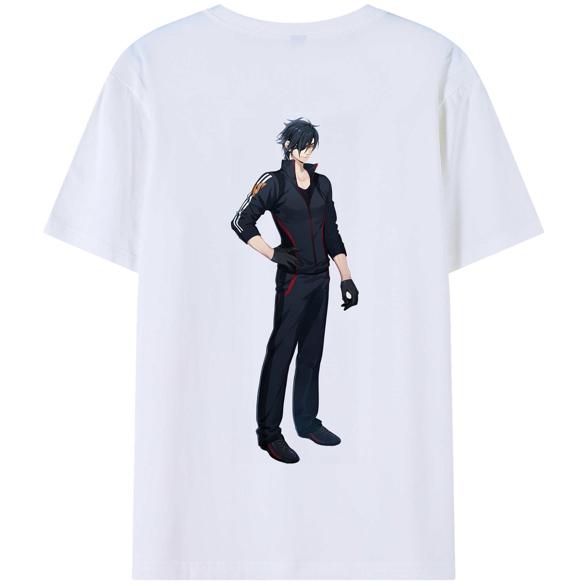 （画像用） 刀剣乱舞 Touken Ranbu 綿100％半袖Tシャツ（背面プリント）