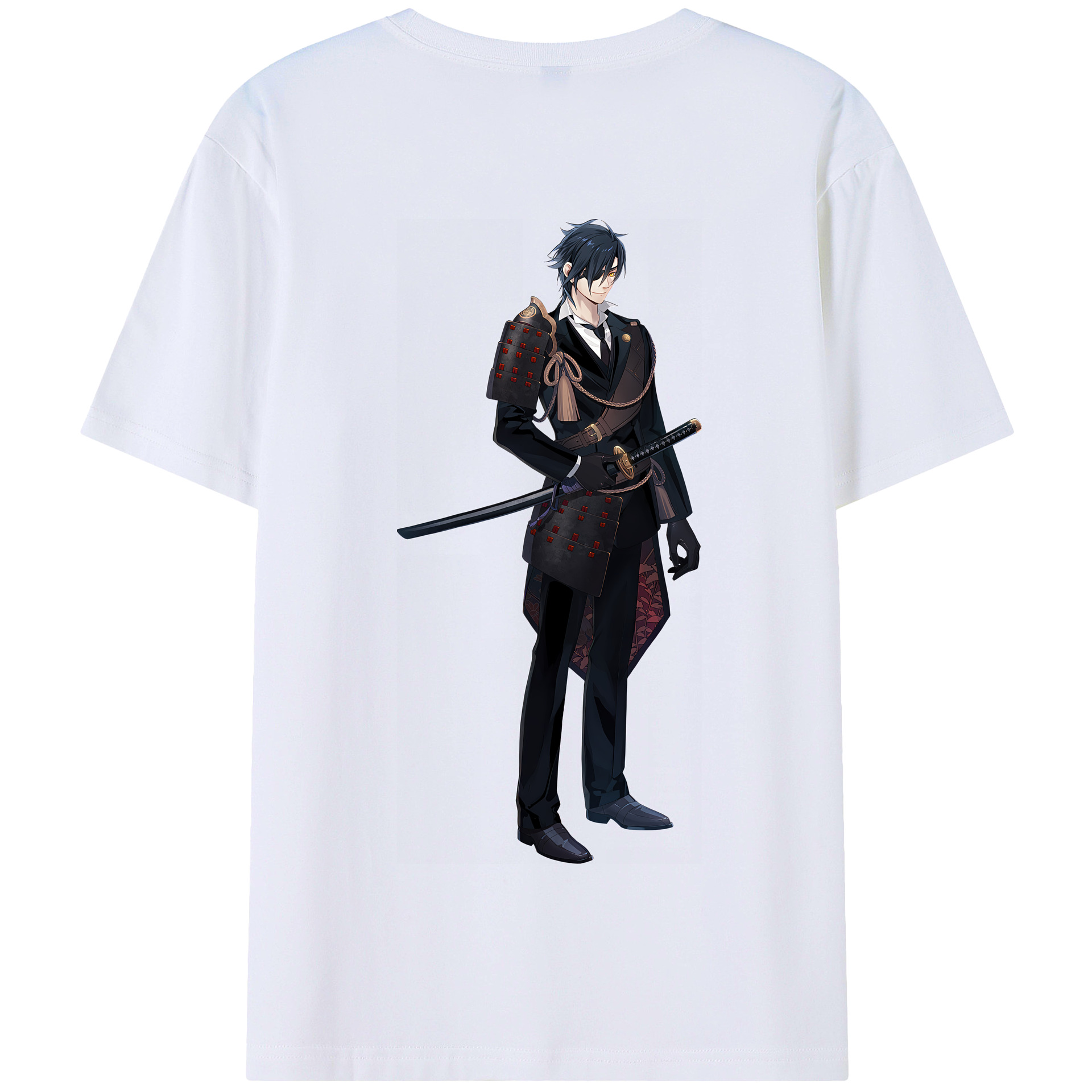 （画像用） 刀剣乱舞 Touken Ranbu 綿100％半袖Tシャツ（背面プリント）