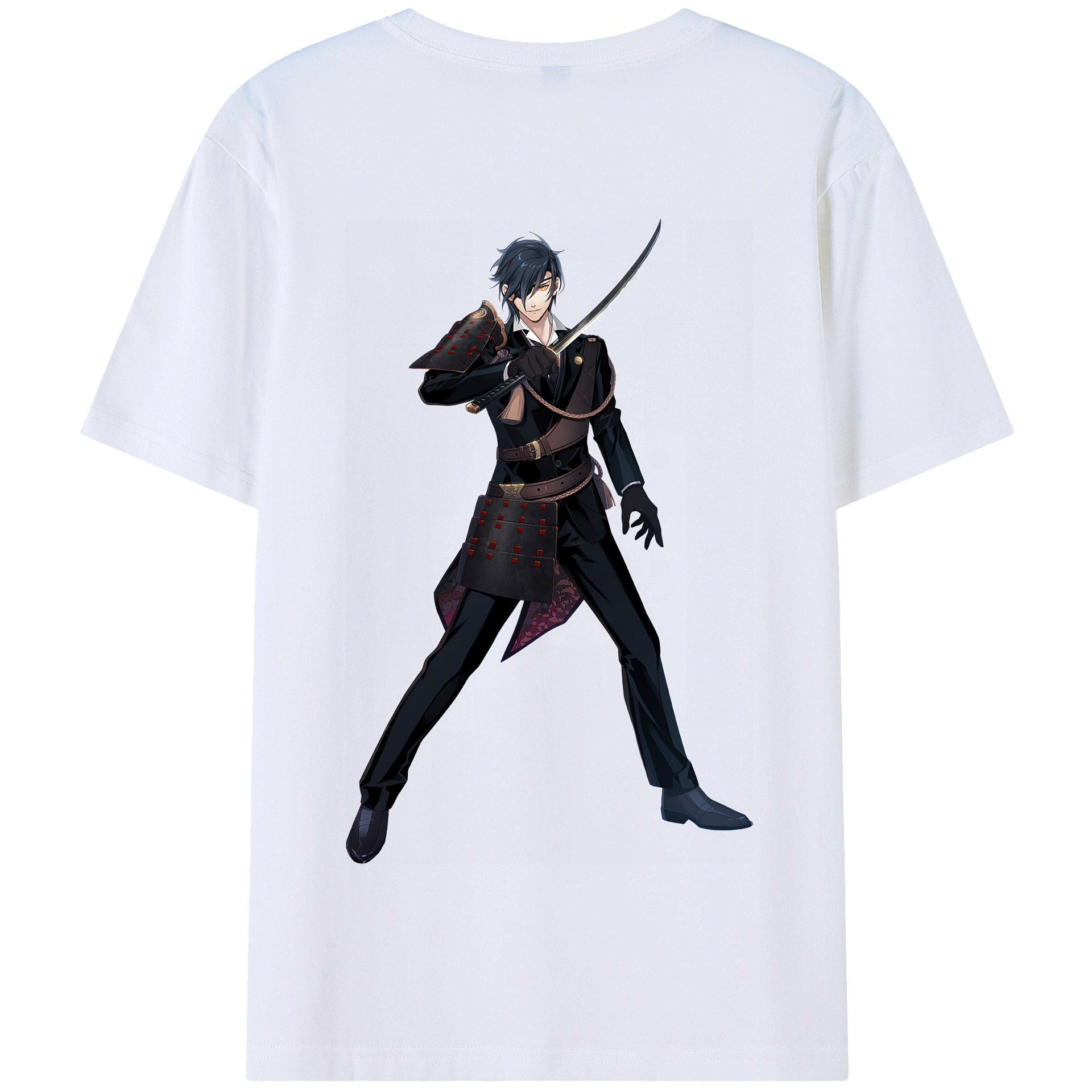 （画像用） 刀剣乱舞 Touken Ranbu 綿100％半袖Tシャツ（背面プリント）