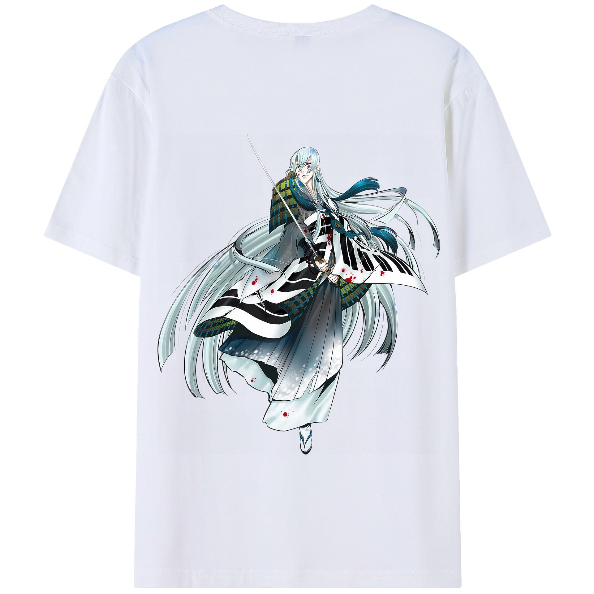 （画像用） 刀剣乱舞 Touken Ranbu 綿100％半袖Tシャツ（背面プリント）