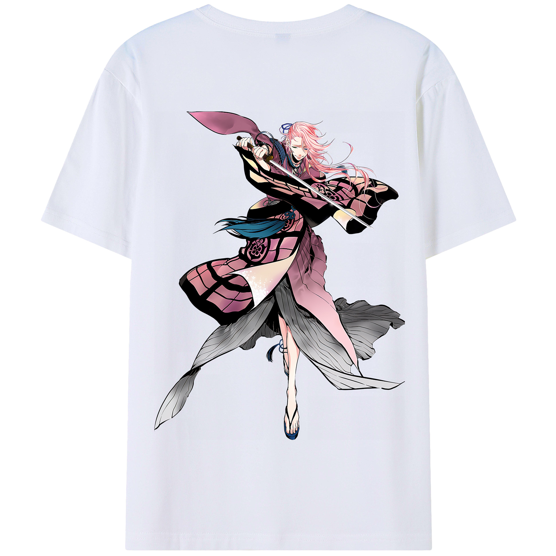 （画像用） 刀剣乱舞 Touken Ranbu 綿100％半袖Tシャツ（背面プリント）