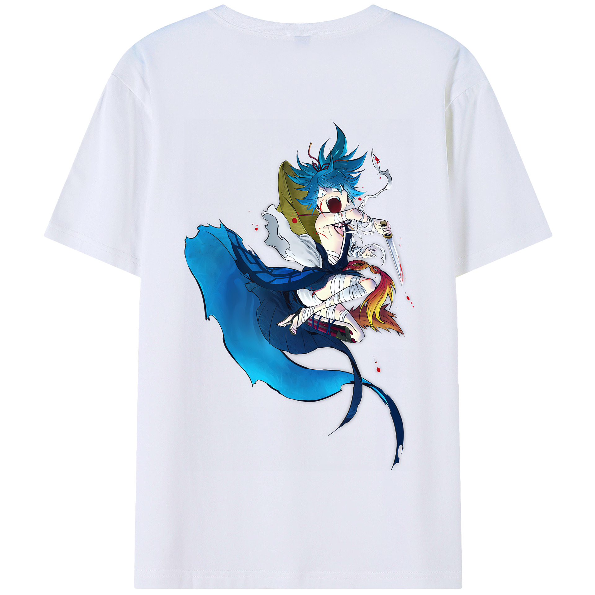 （画像用） 刀剣乱舞 Touken Ranbu 綿100％半袖Tシャツ（背面プリント）
