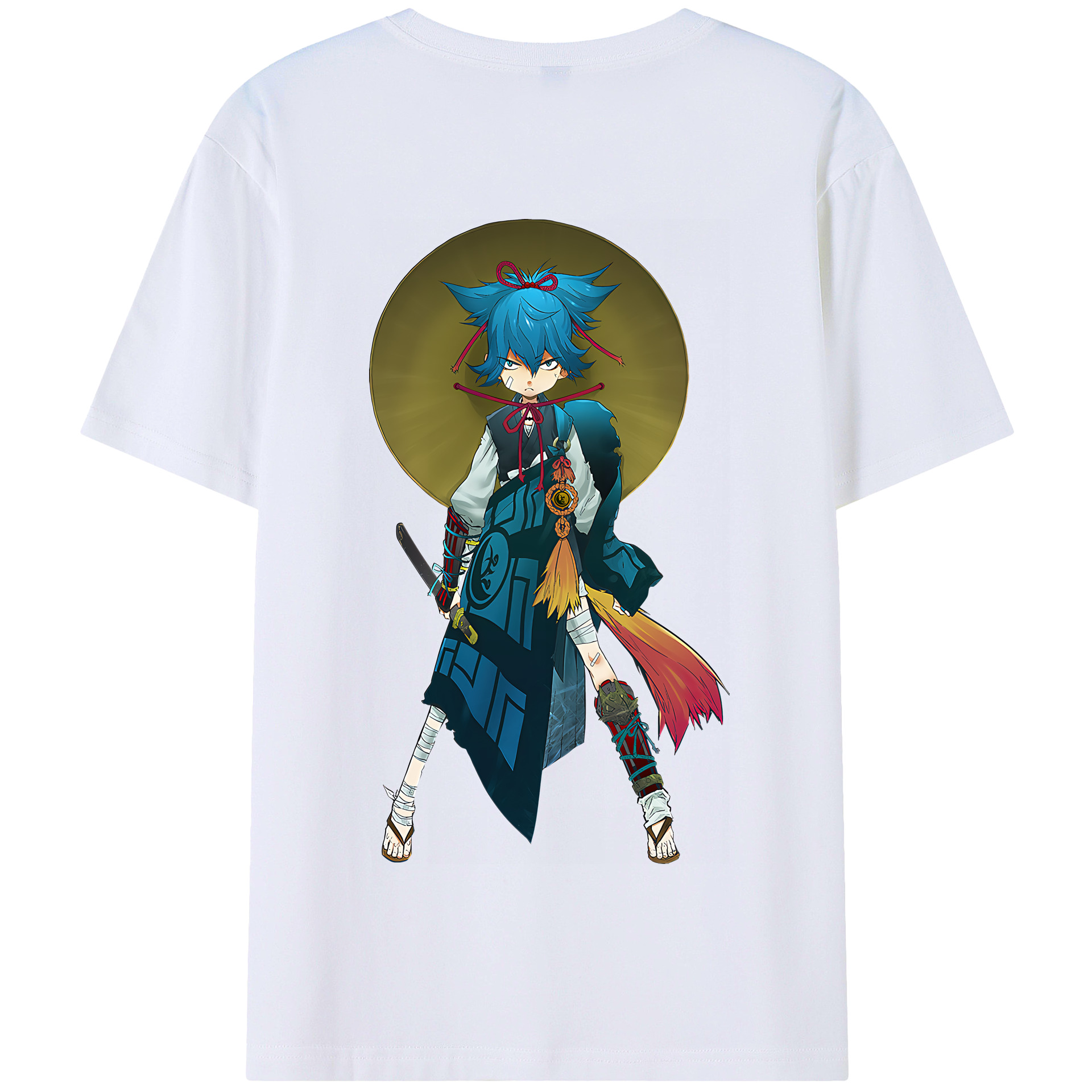 （画像用） 刀剣乱舞 Touken Ranbu 綿100％半袖Tシャツ（背面プリント）