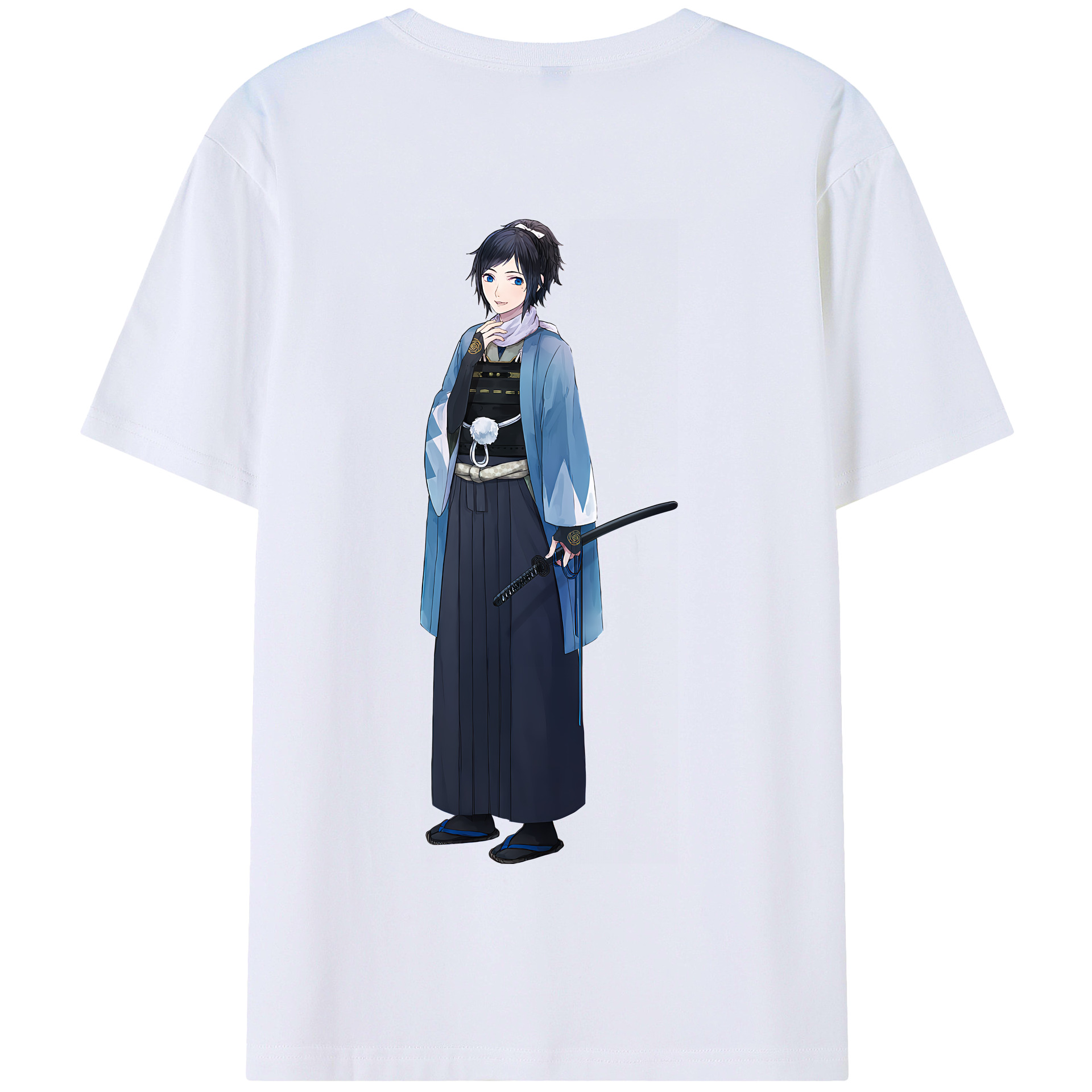 （画像用） 刀剣乱舞 Touken Ranbu 綿100％半袖Tシャツ（背面プリント）
