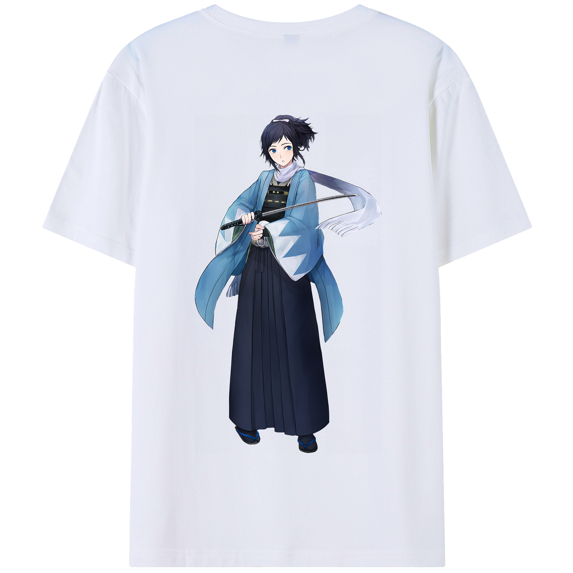 （画像用） 刀剣乱舞 Touken Ranbu 綿100％半袖Tシャツ（背面プリント）