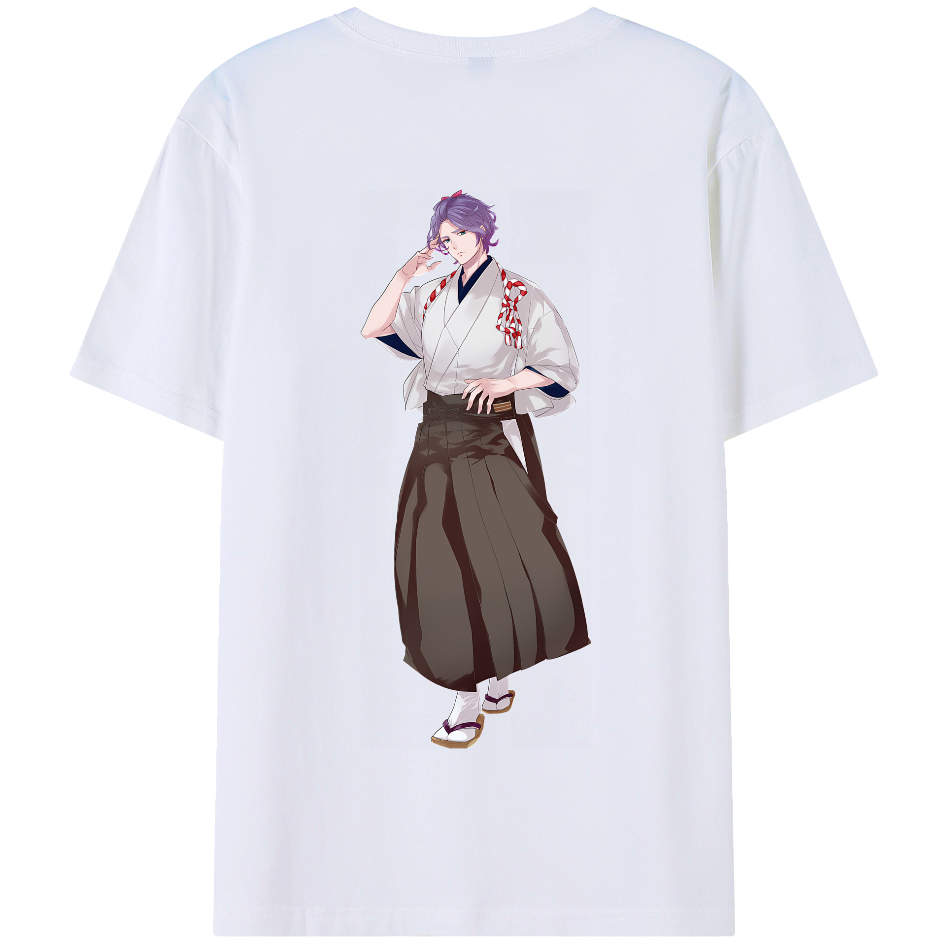 （画像用） 刀剣乱舞 Touken Ranbu 綿100％半袖Tシャツ（背面プリント）